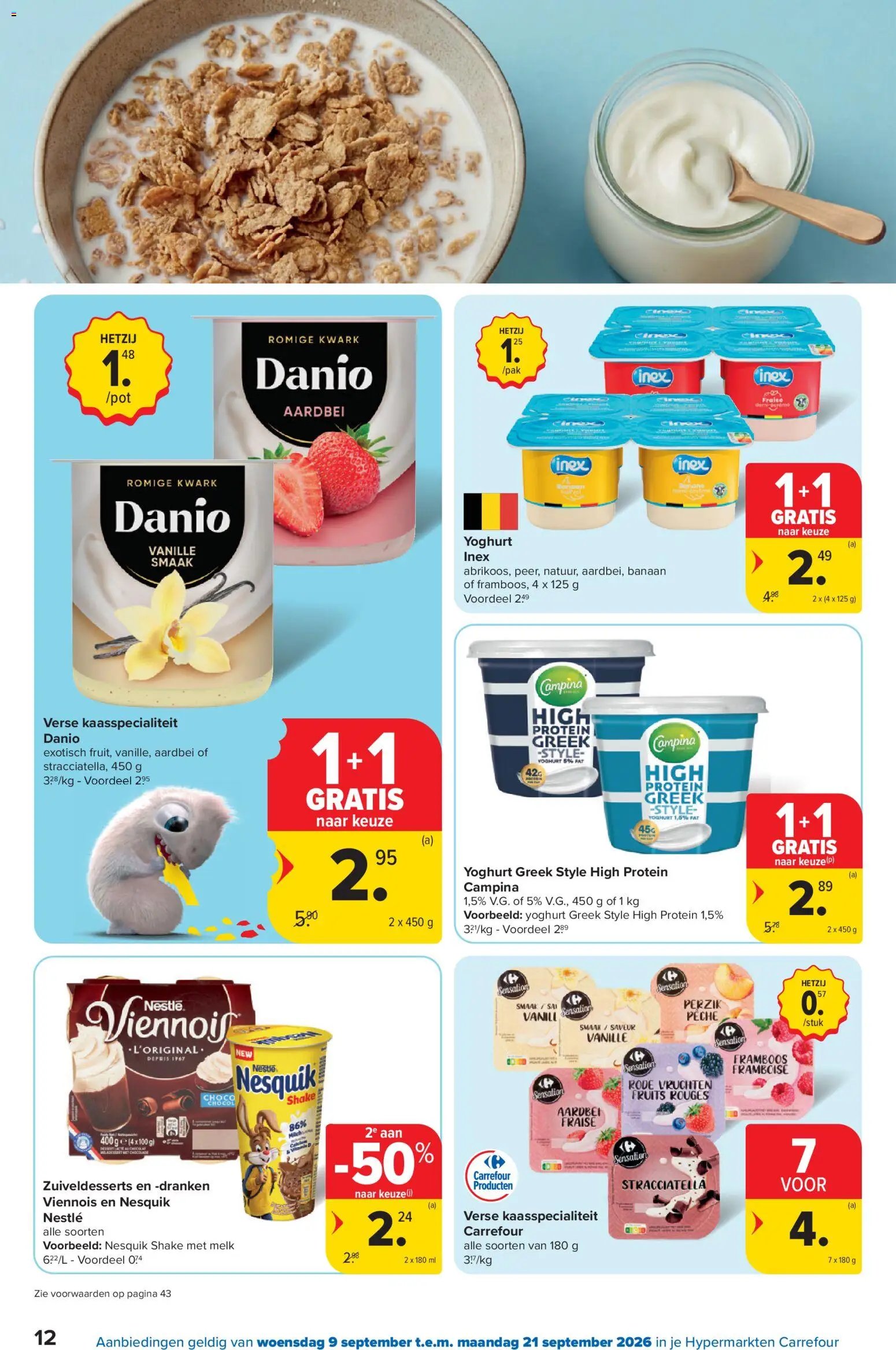Carrefour folder van 09.09.2026 Carrefour folder week 37