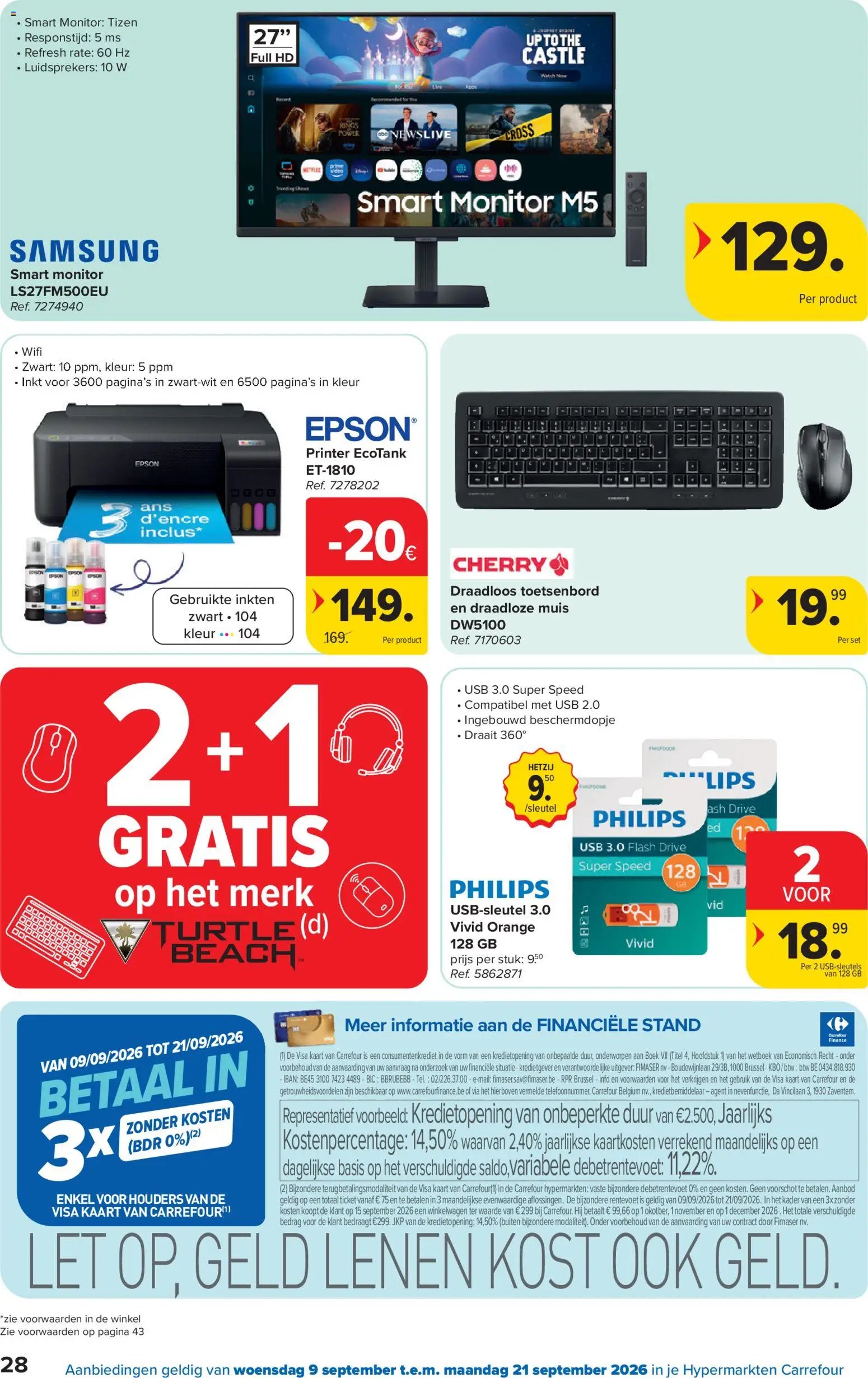 Carrefour folder van 09.09.2026 Carrefour folder week 37