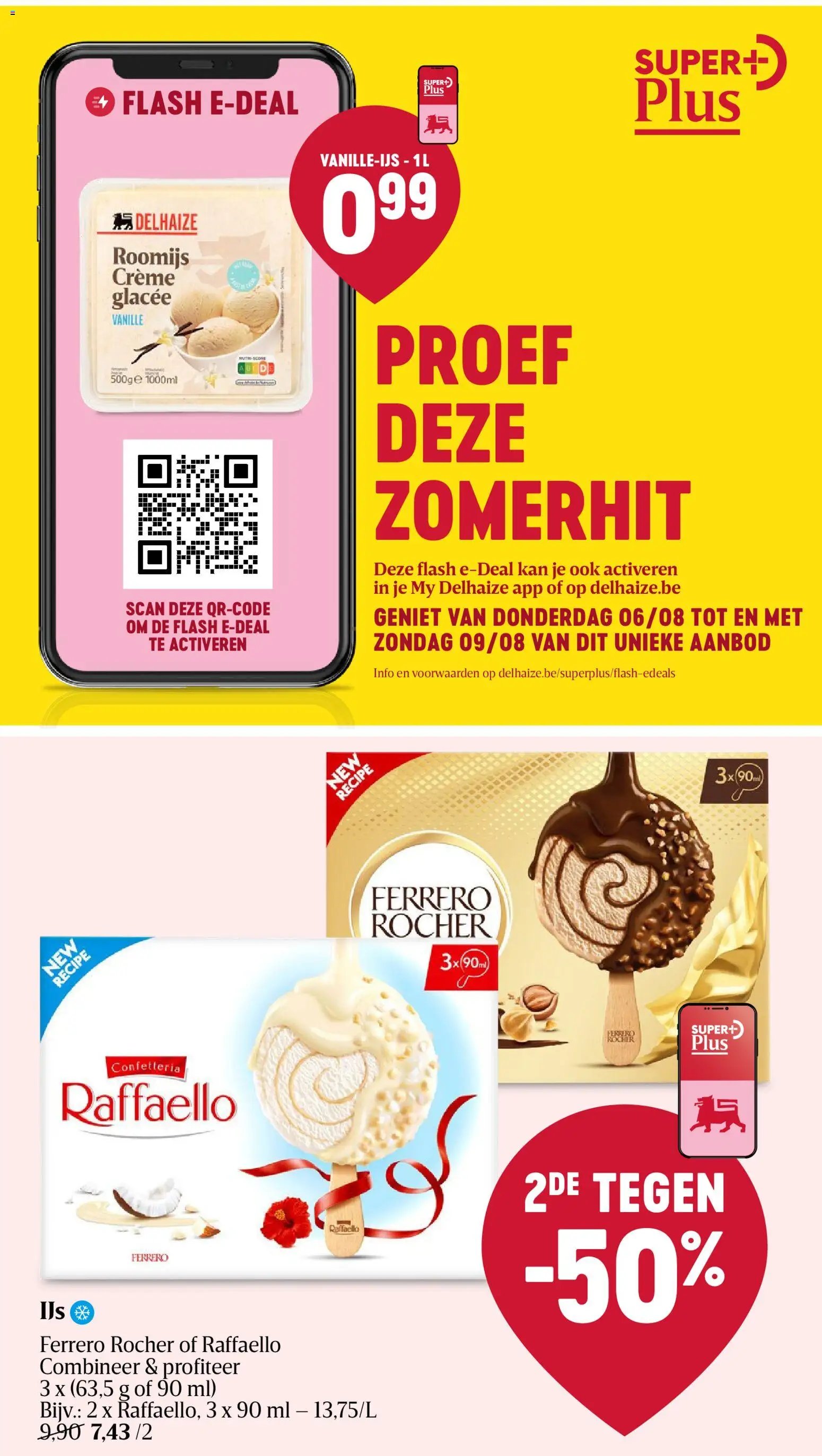 Delhaize folder van 06.08.2026 Delhaize folder week 32