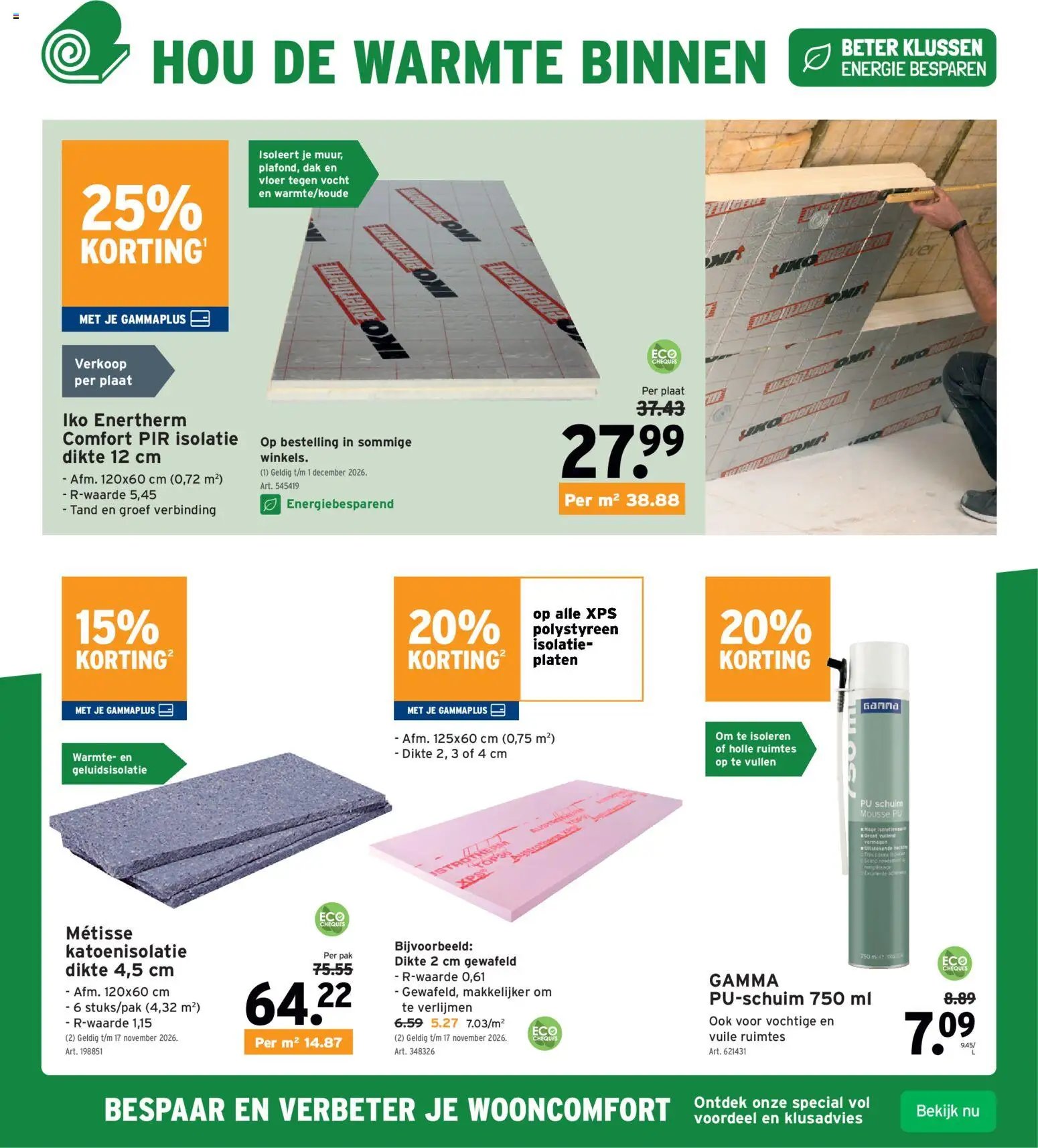 GAMMA folder vanaf 21/10/2026