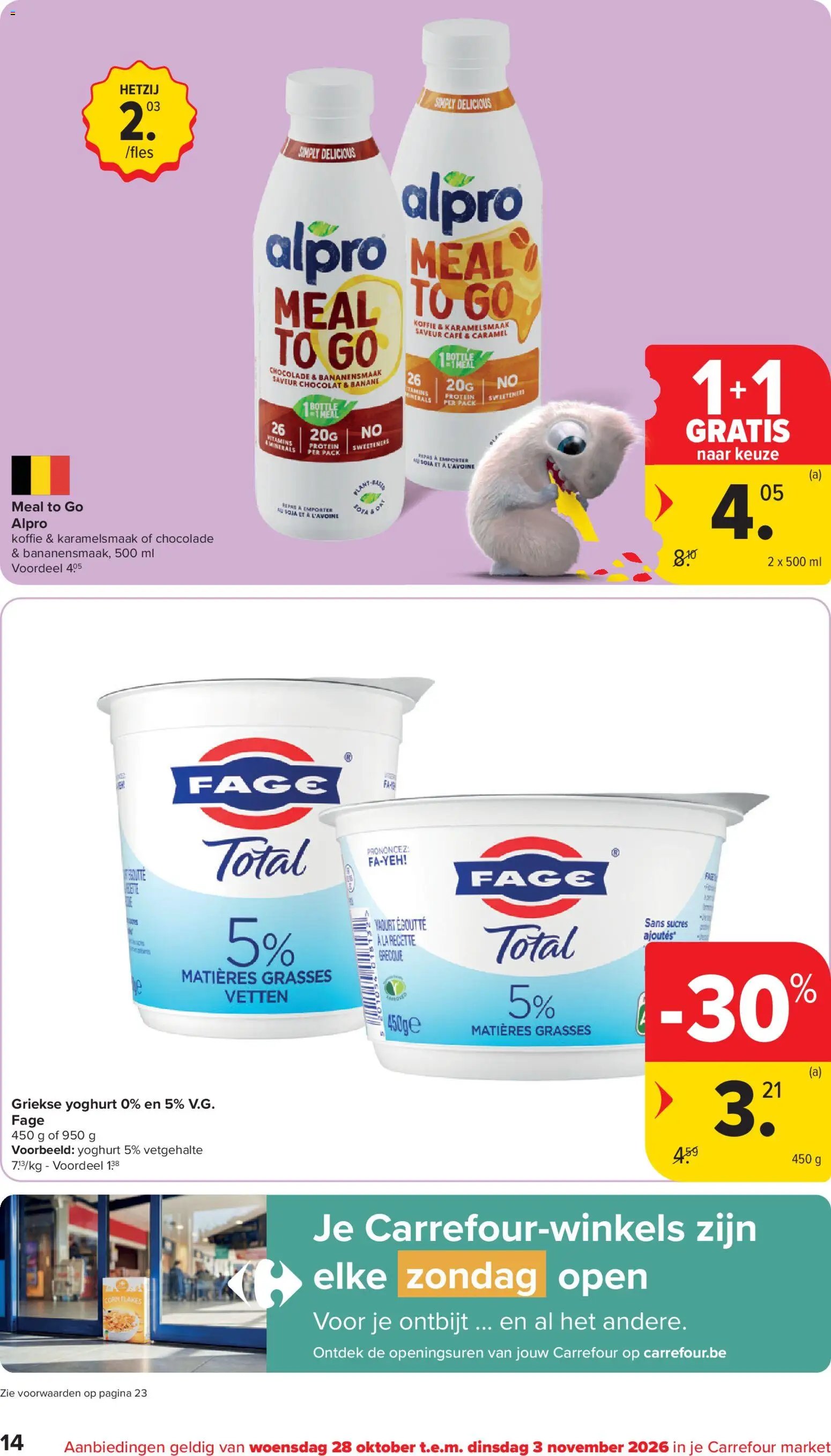 Carrefour folder vanaf 28/10/2026 >> deze week (market)