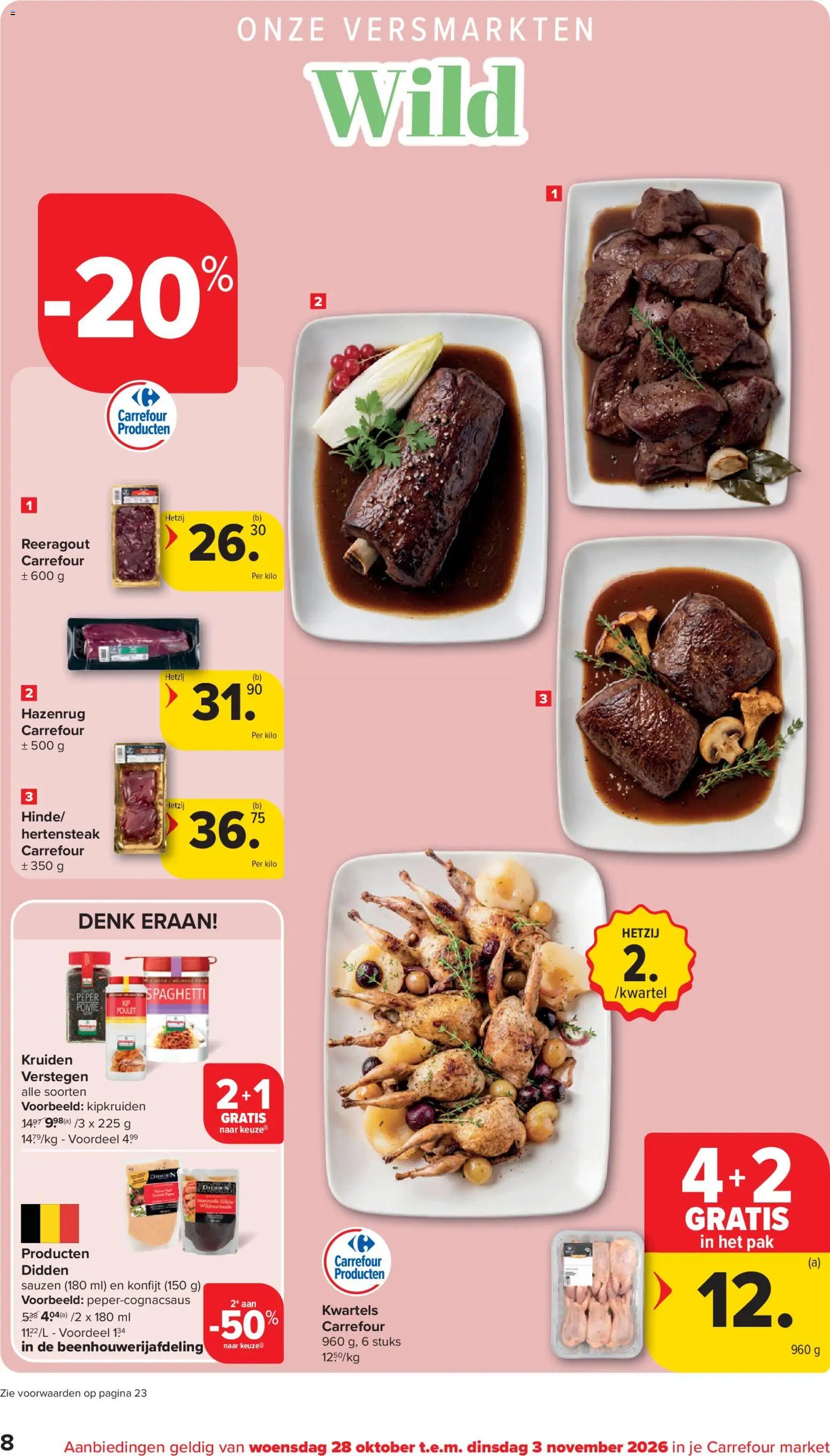 Carrefour folder vanaf 28/10/2026 >> deze week (market)