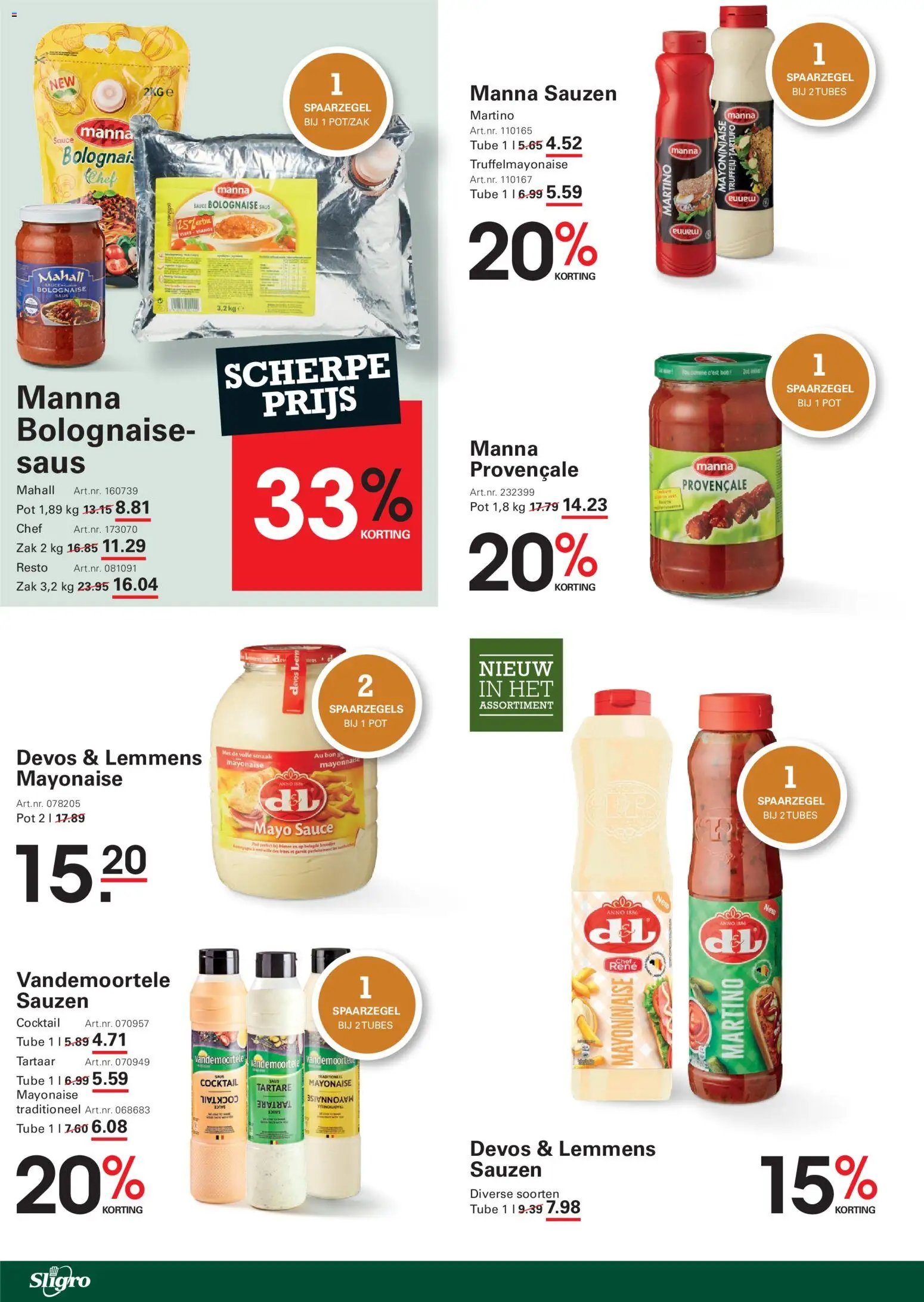 Sligro folder van 03.09.2026 Sligro folder Spaar