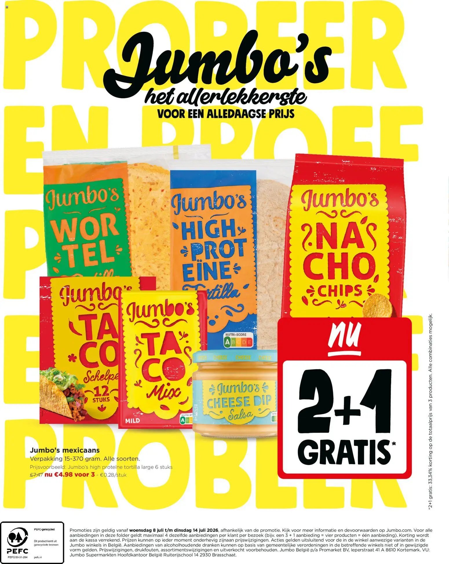 JUMBO folder van 08.07.2026 JUMBO Folder / Publicité