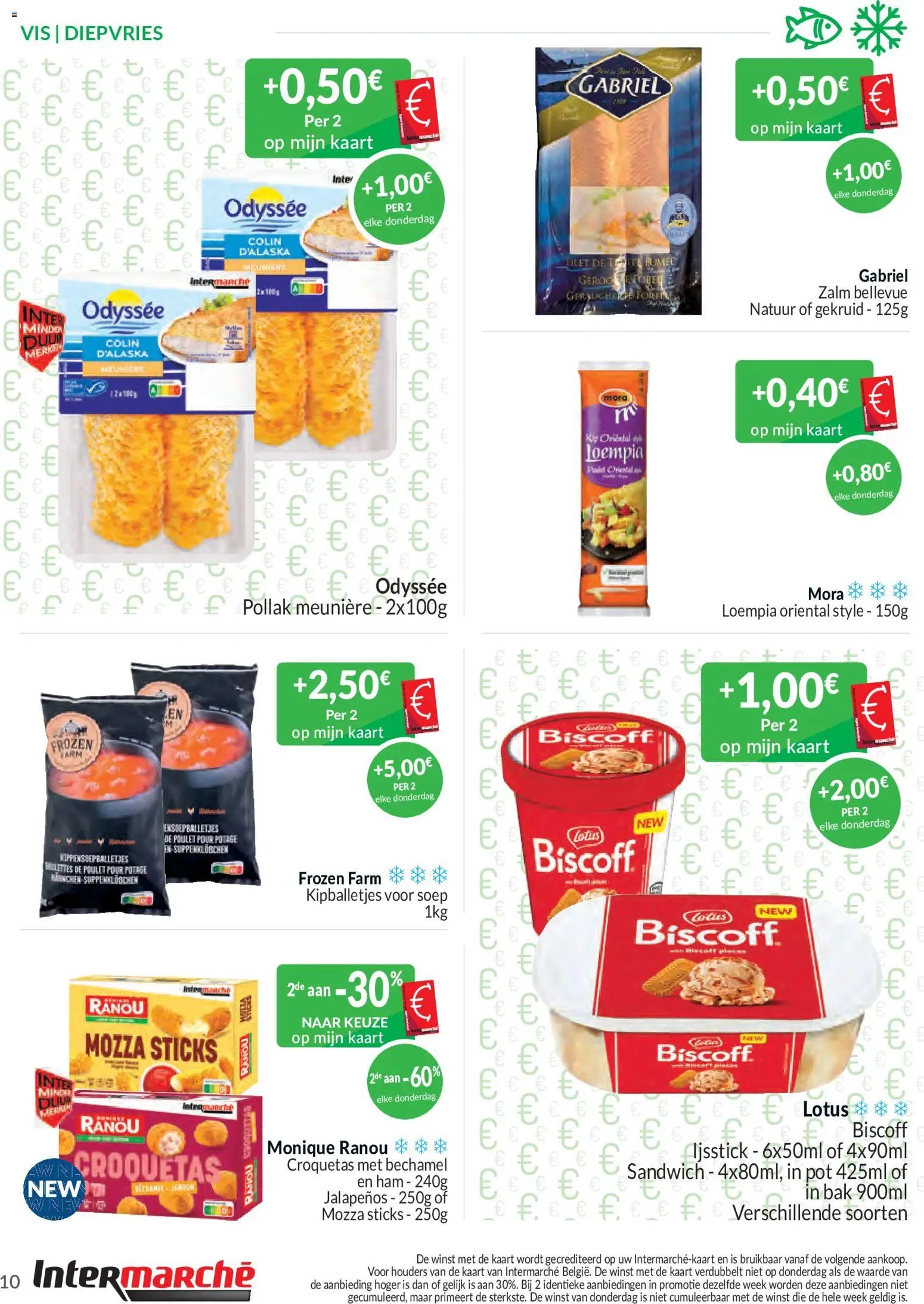 Intermarché folder van 01.10.2026 Intermarché - De oktoberaanbeidingen met de Intermarché-kaart