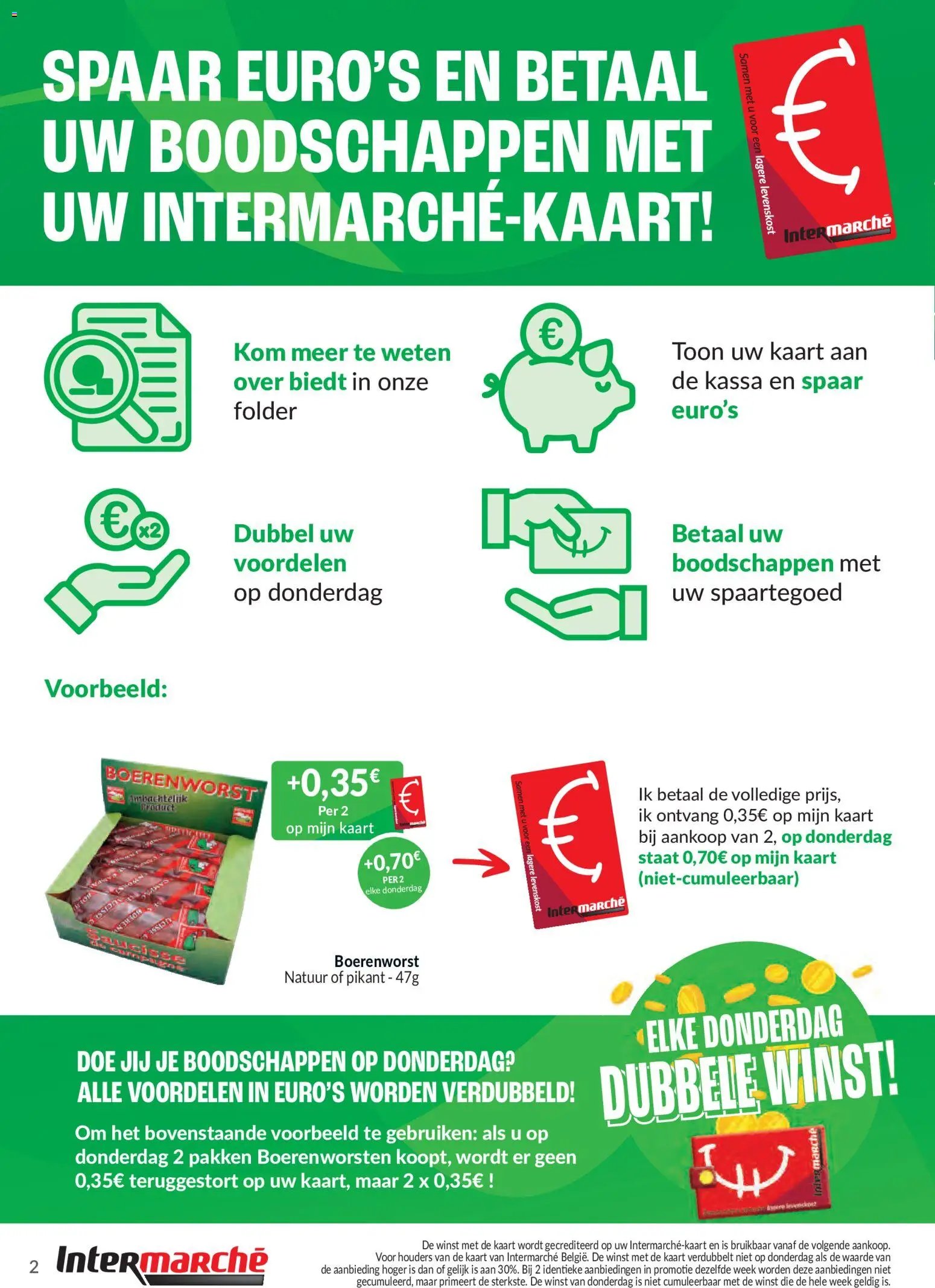 Intermarché folder van 01.10.2026 Intermarché - De oktoberaanbeidingen met de Intermarché-kaart