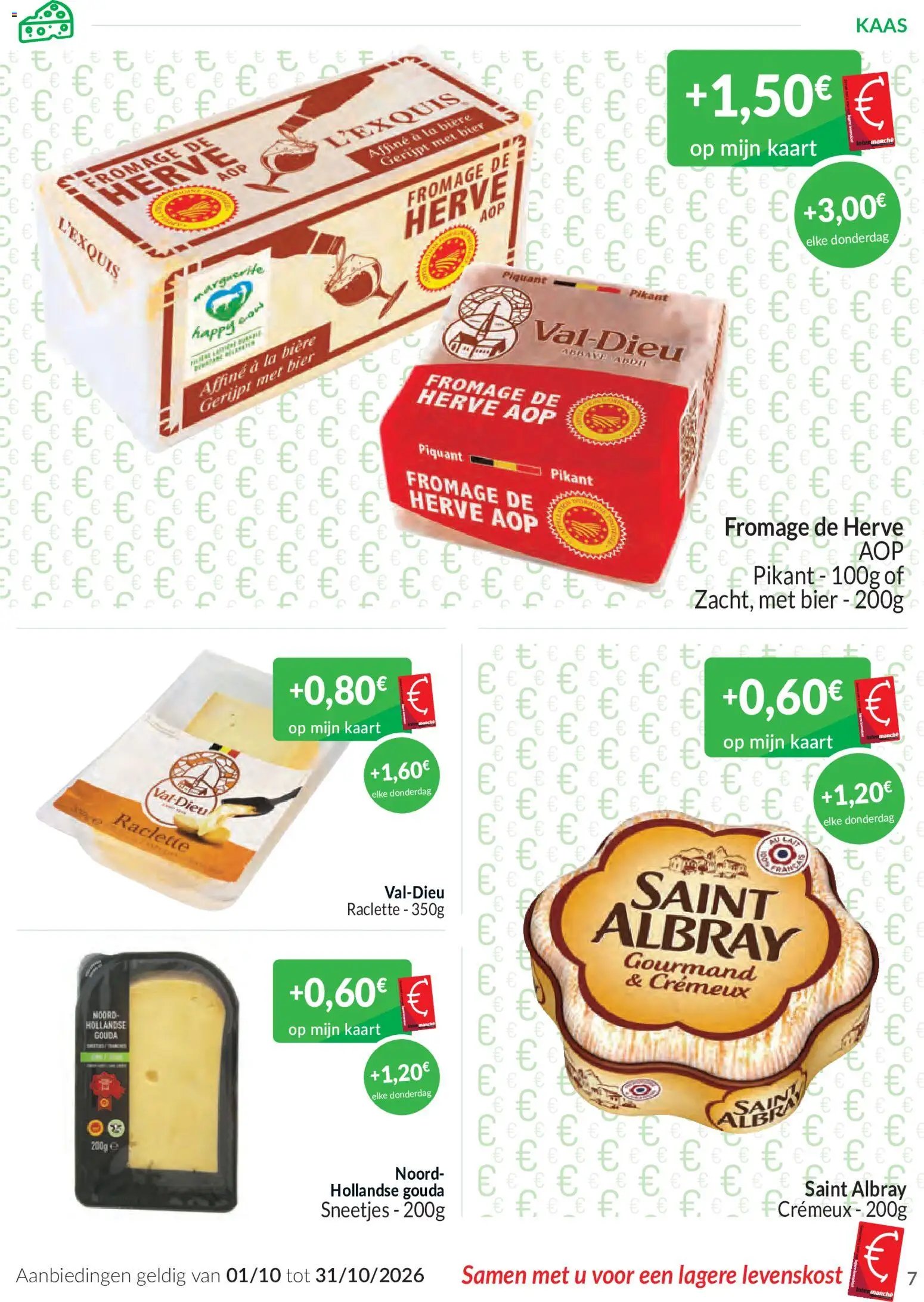 Intermarché folder van 01.10.2026 Intermarché - De oktoberaanbeidingen met de Intermarché-kaart