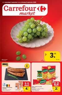 Carrefour market folder van 02.09.2026 Carrefour market folder week 36