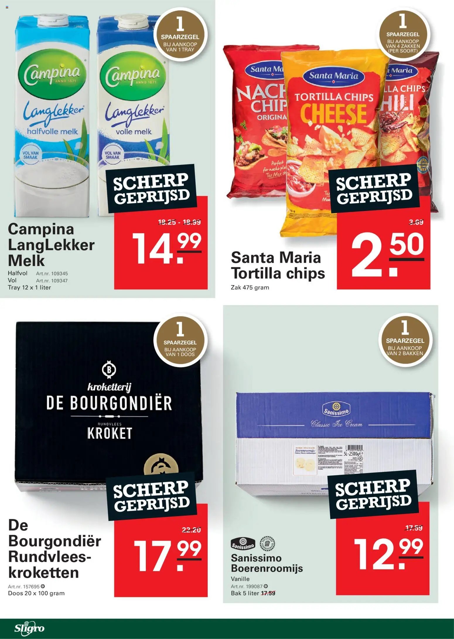 Sligro folder vanaf 19/10/2026