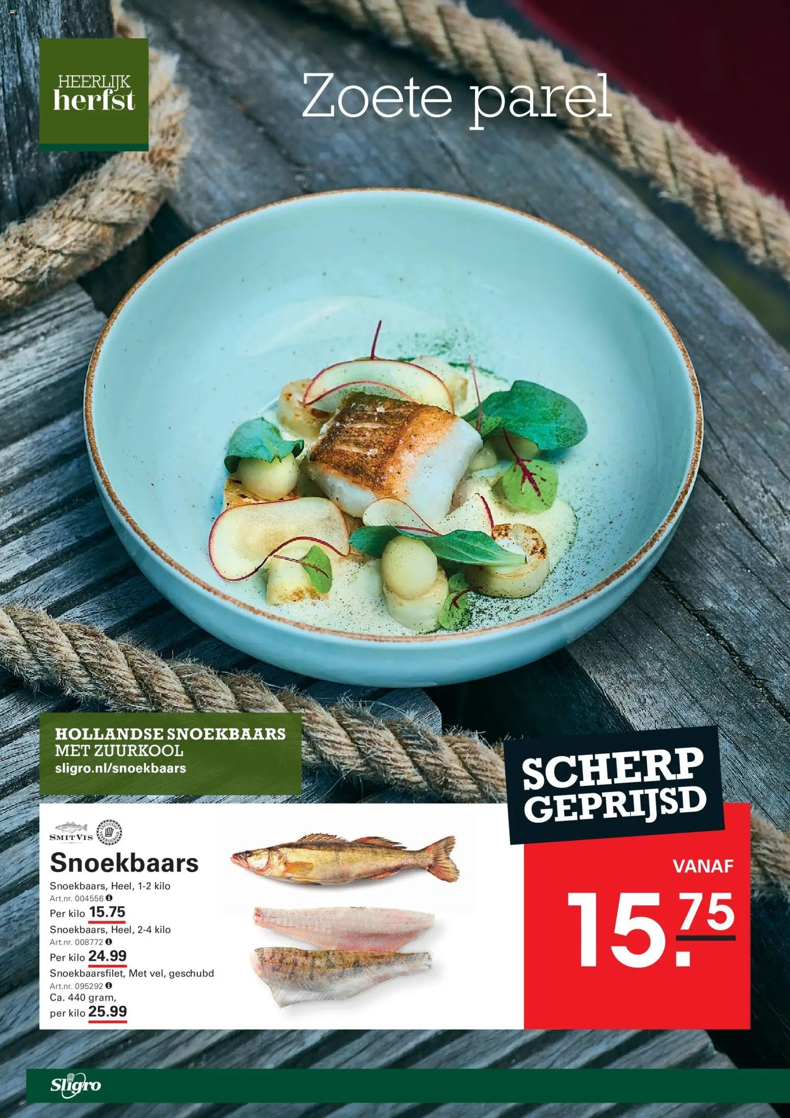 Sligro folder vanaf 19/10/2026