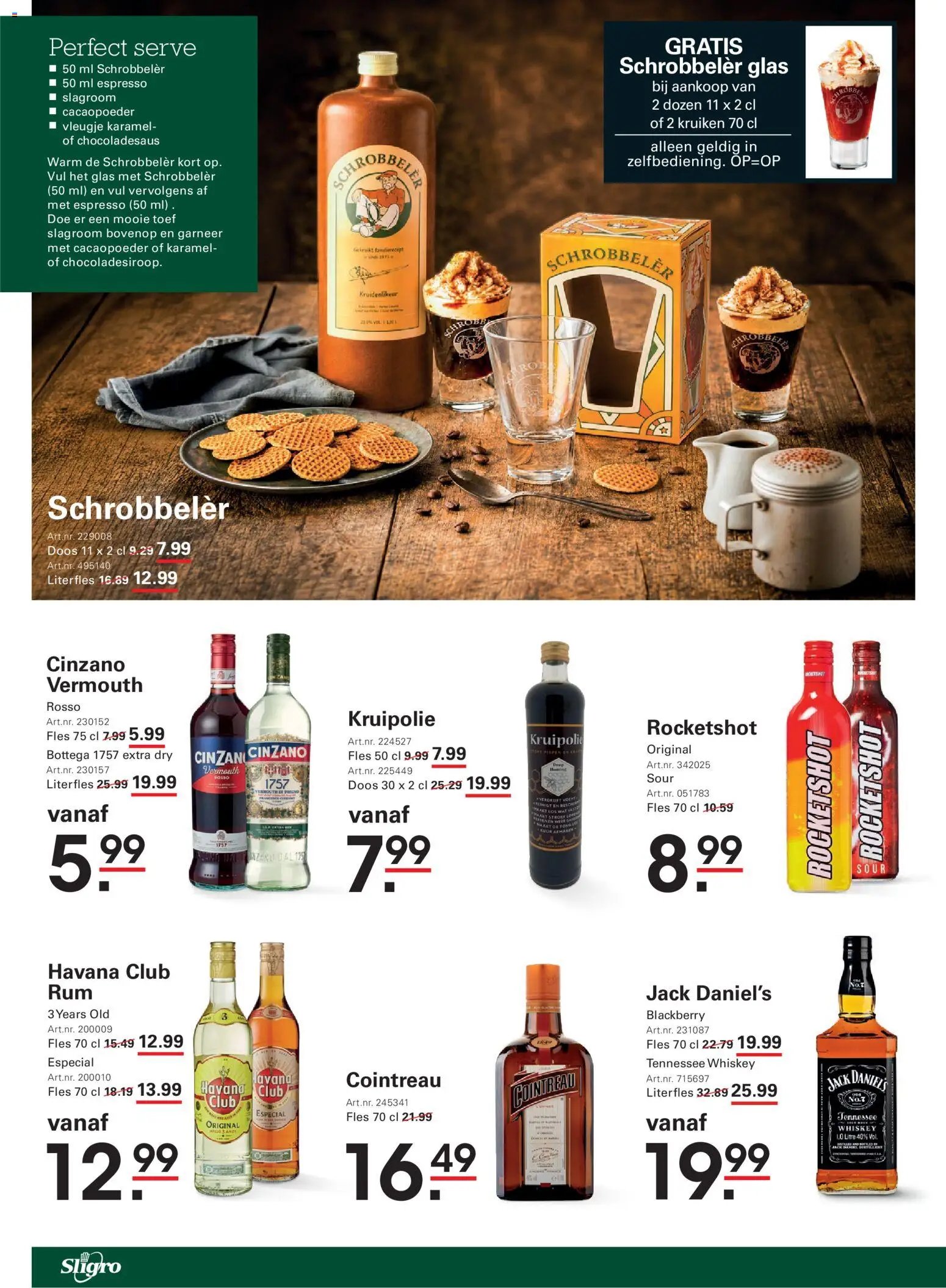 Sligro folder vanaf 19/10/2026