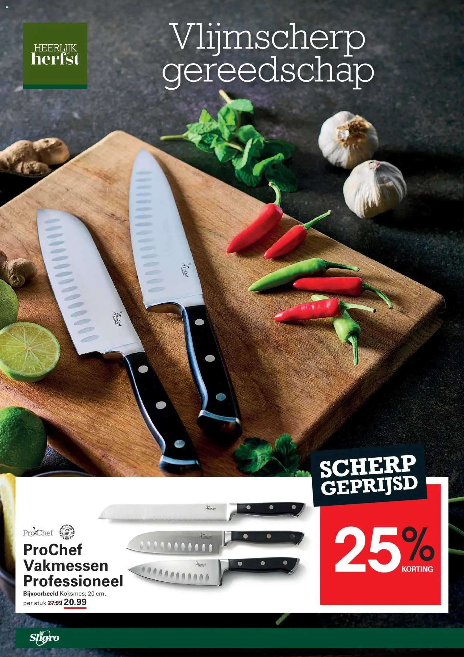 Sligro folder vanaf 19/10/2026