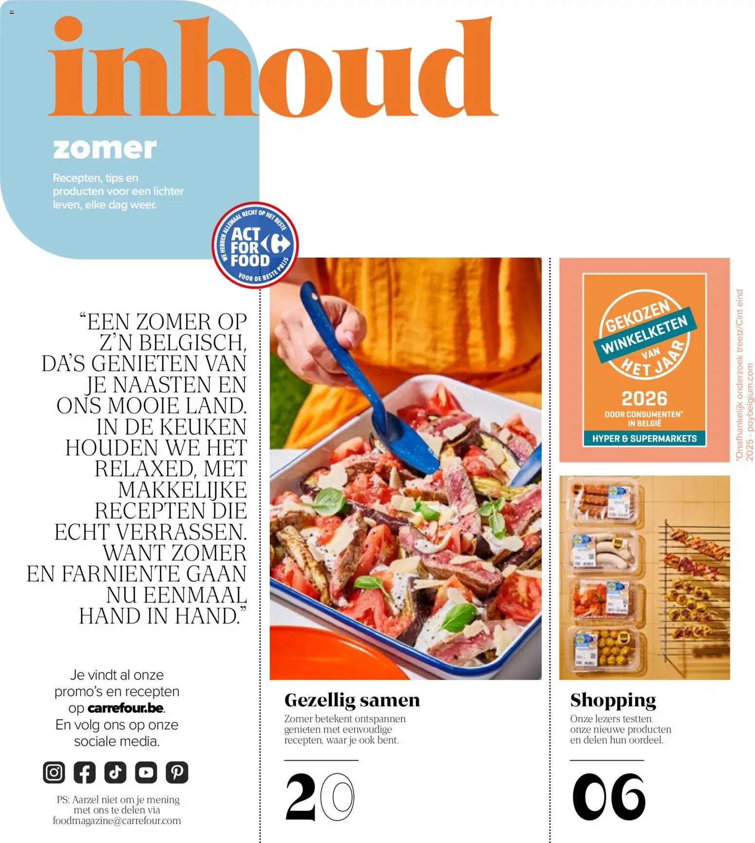 Carrefour folder van 16.07.2026 Carrefour Magazine Zomer