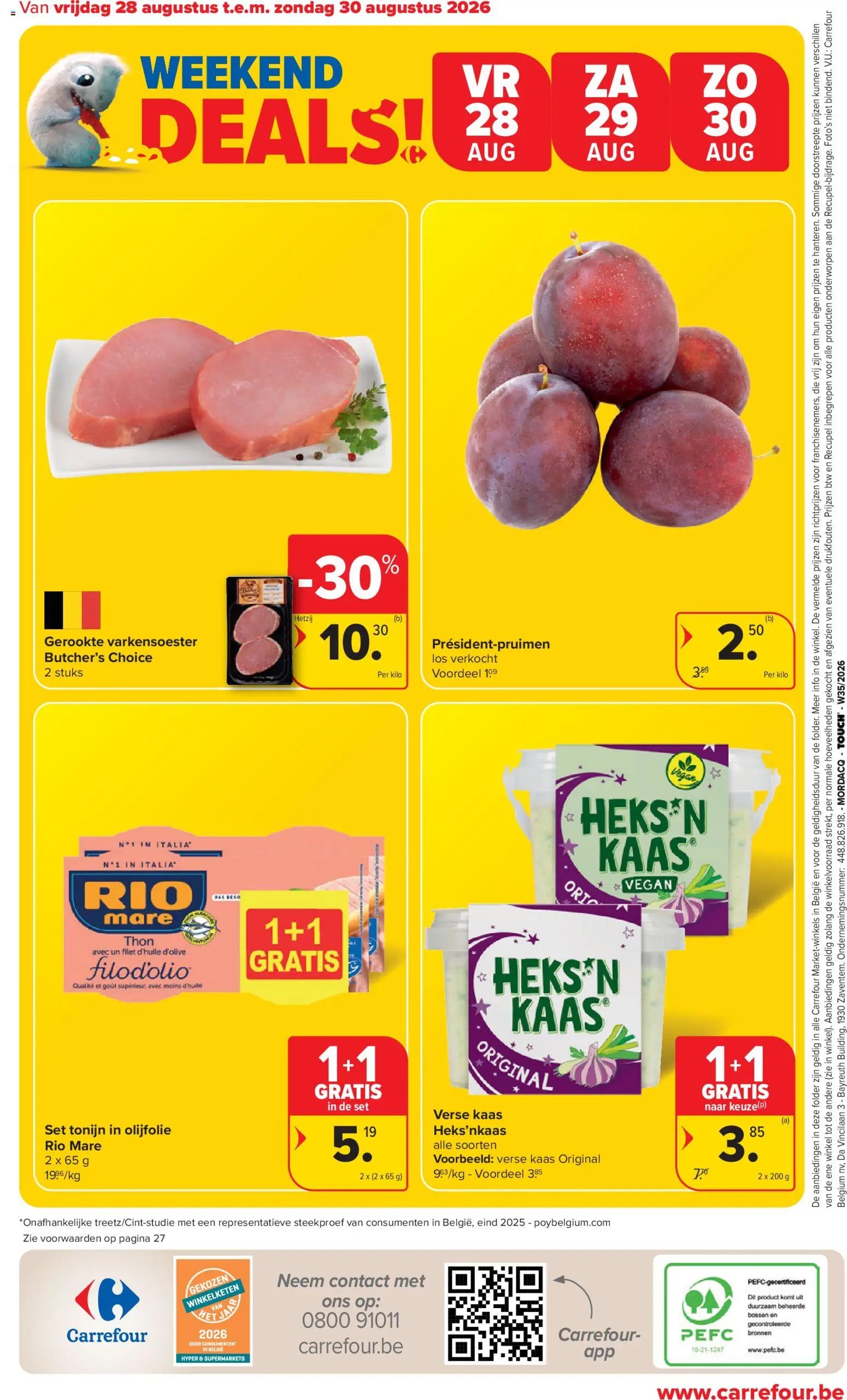 Carrefour market folder van 26.08.2026 Carrefour market folder week 35