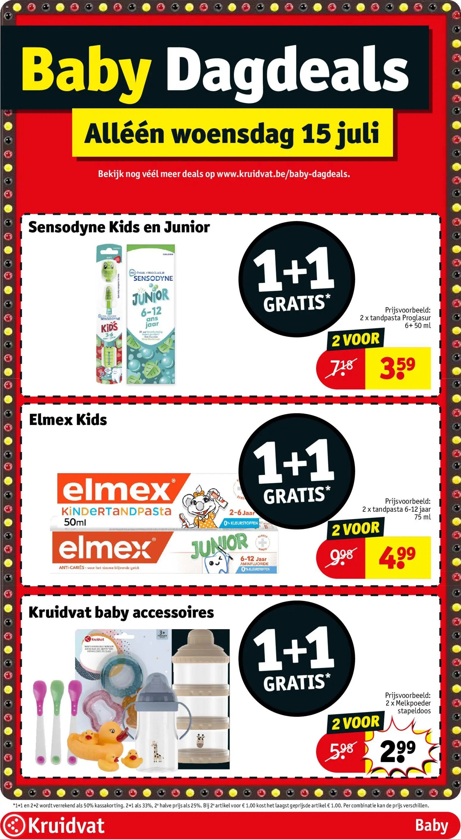 Kruidvat folder van 14.07.2026 Kruidvat Folder week 29