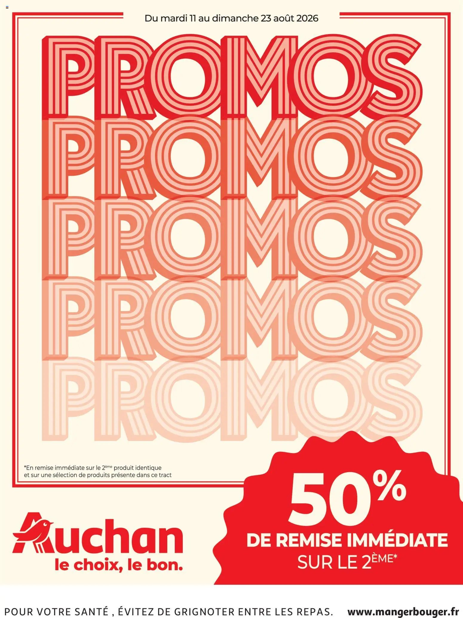 Auchan folder van 11.08.2026 Auchan Folder / Publicité