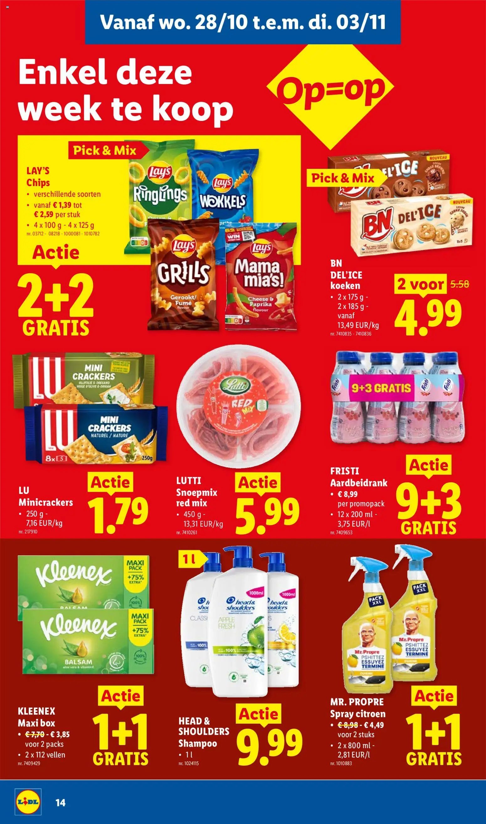 LIDL FOLDER 26/10/2026 - deze week (België)