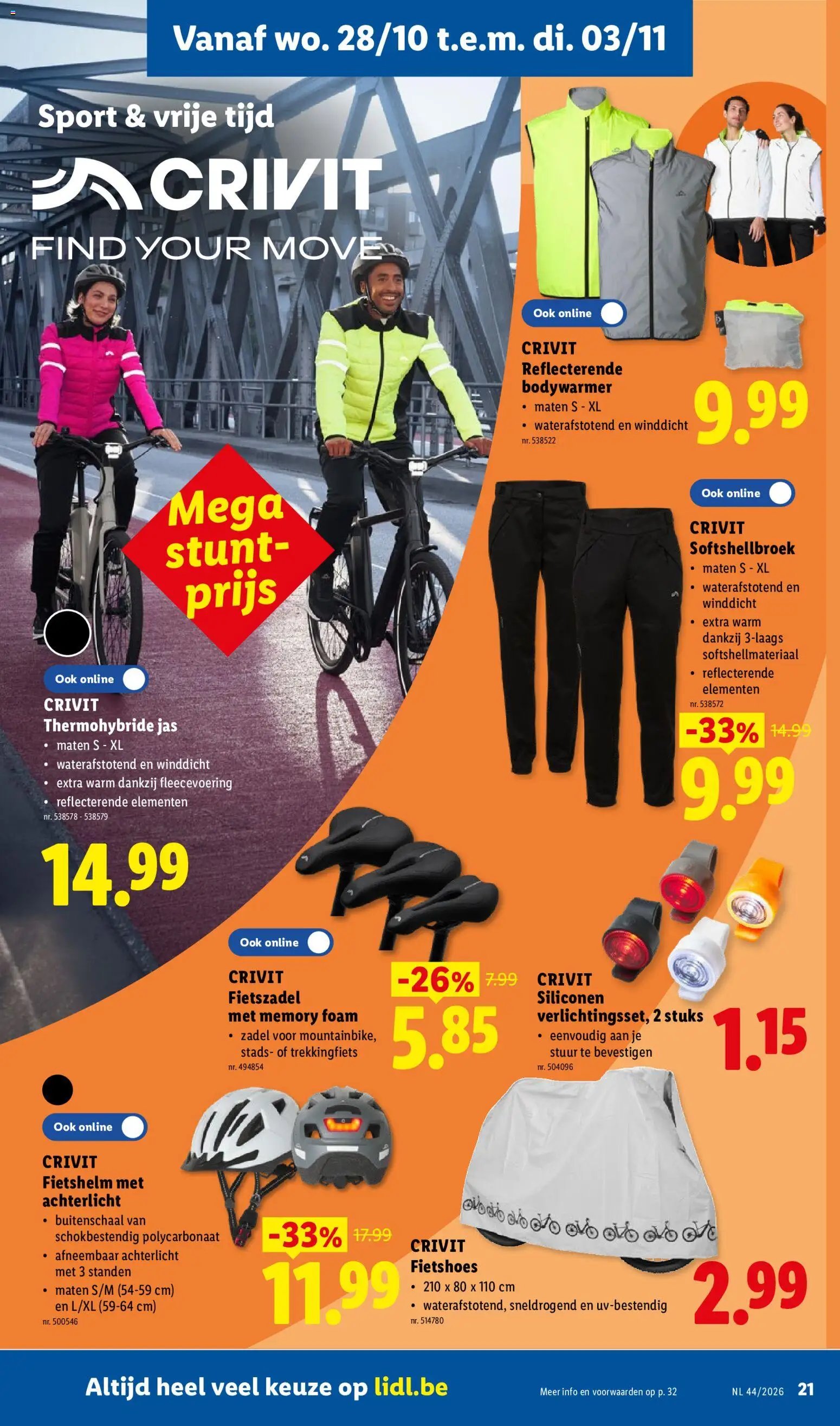 LIDL FOLDER 26/10/2026 - deze week (België)
