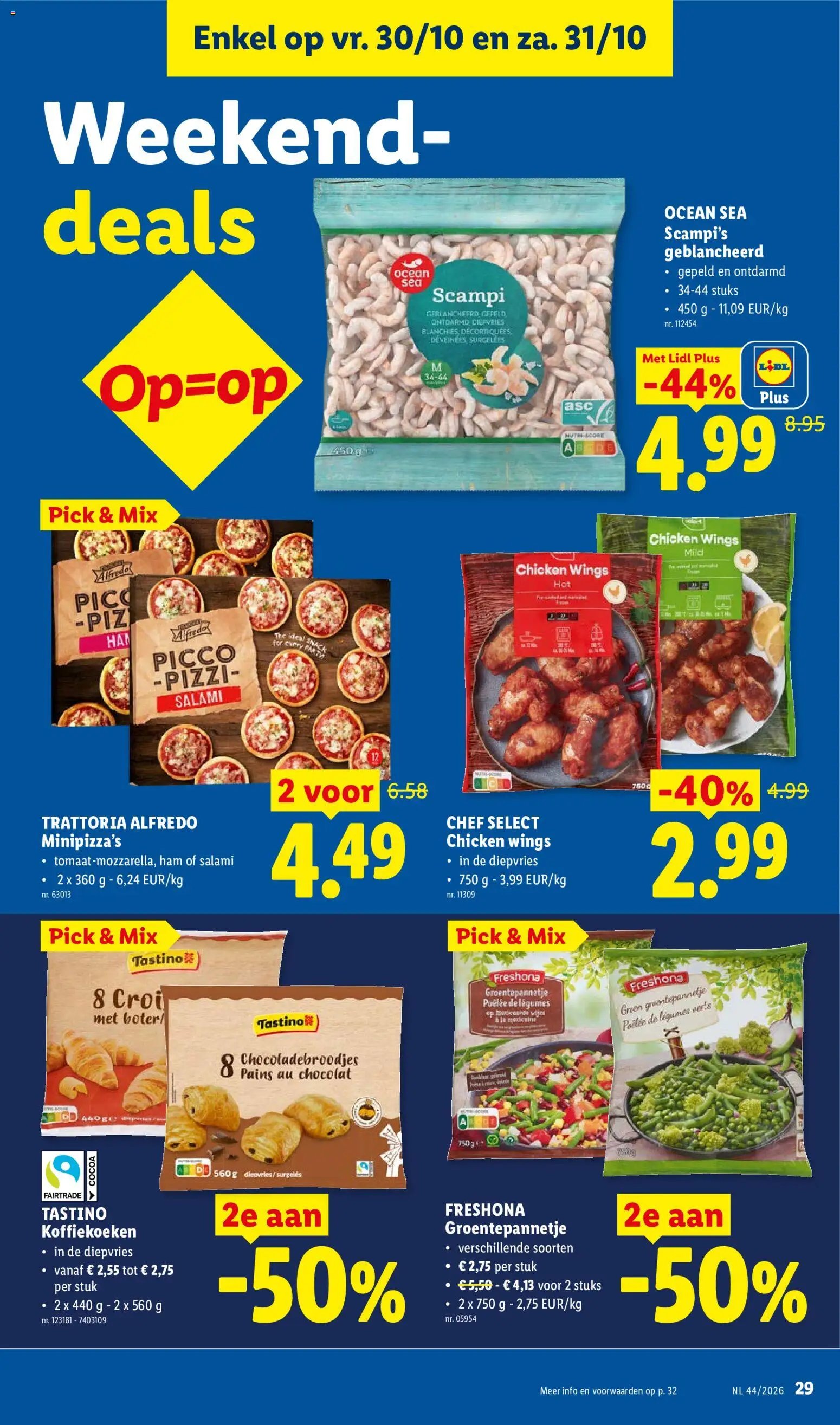 LIDL FOLDER 26/10/2026 - deze week (België)