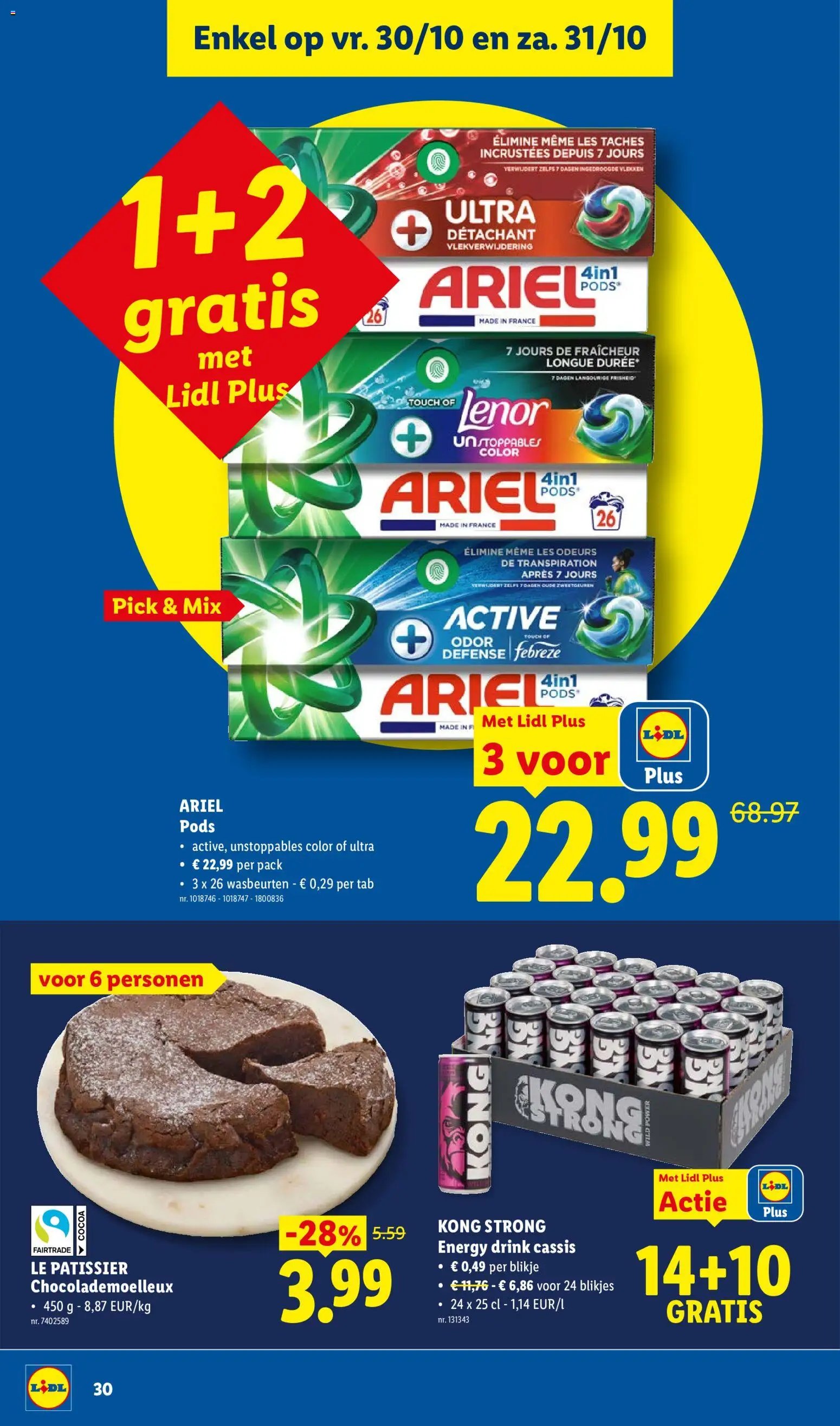 LIDL FOLDER 26/10/2026 - deze week (België)