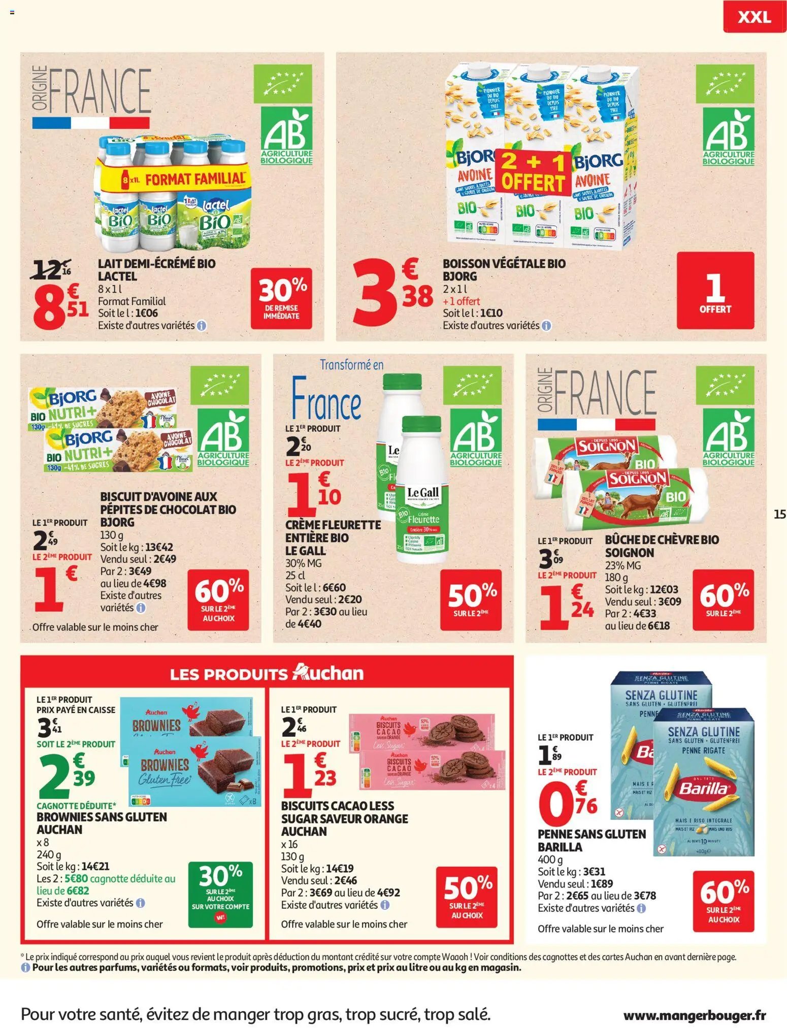 Auchan folder van 21.07.2026 Auchan Promos XXL, rentrée