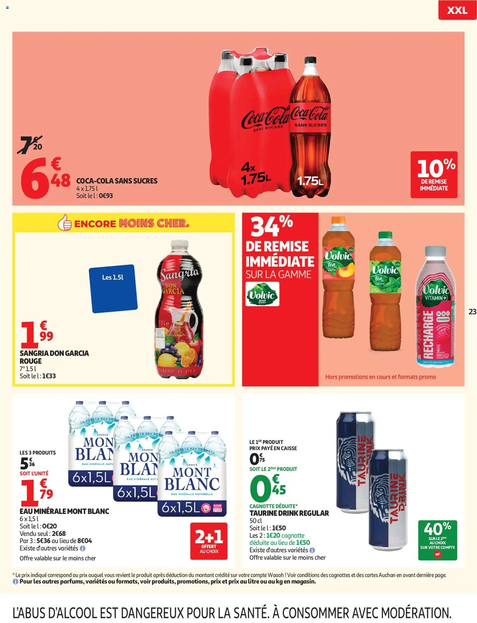Auchan folder van 21.07.2026 Auchan Promos XXL, rentrée