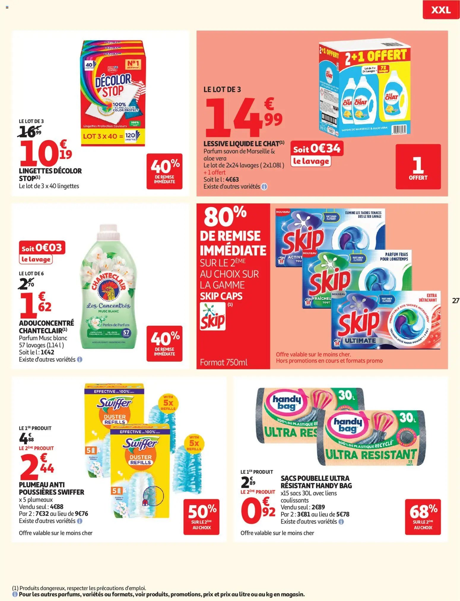 Auchan folder van 21.07.2026 Auchan Promos XXL, rentrée