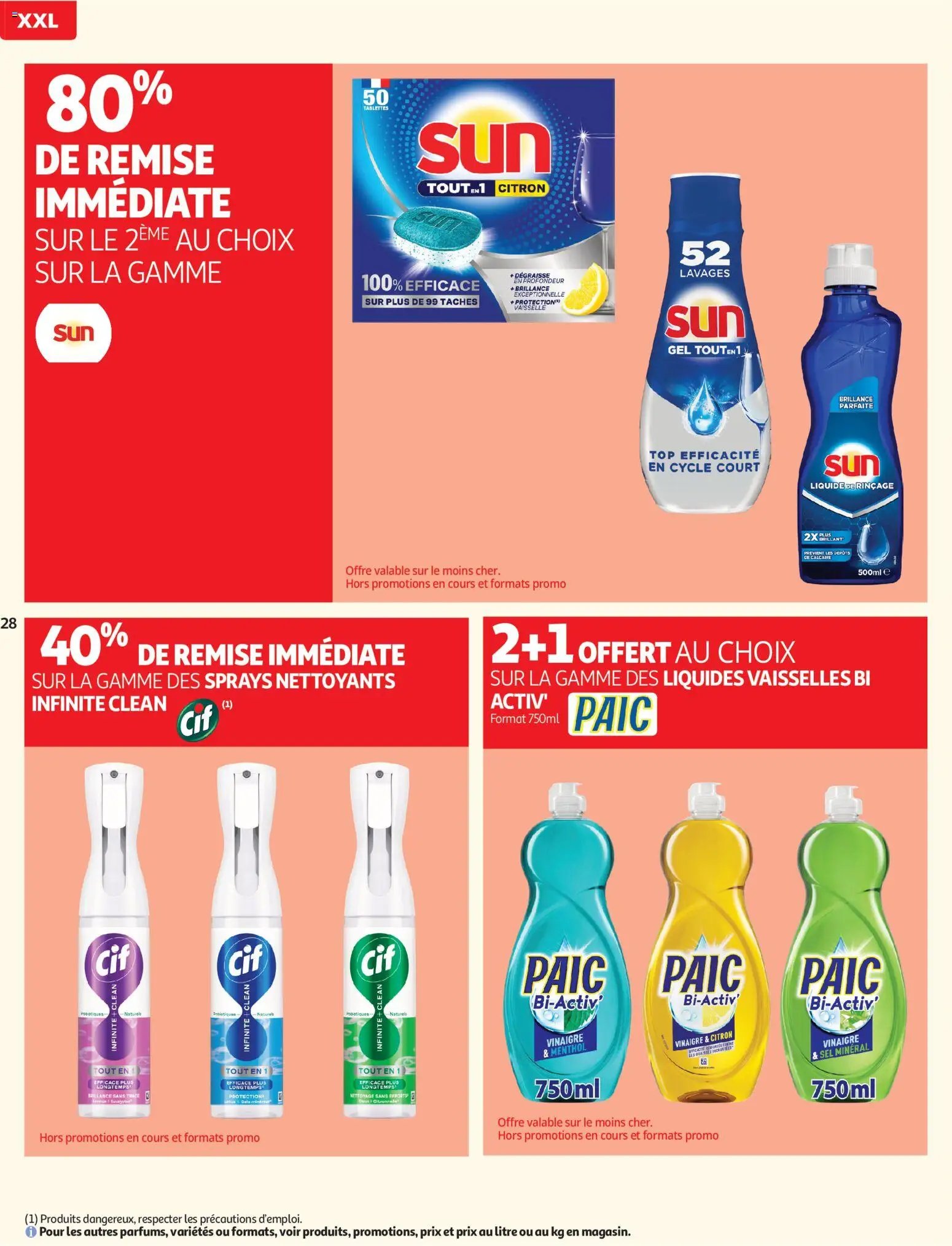 Auchan folder van 21.07.2026 Auchan Promos XXL, rentrée