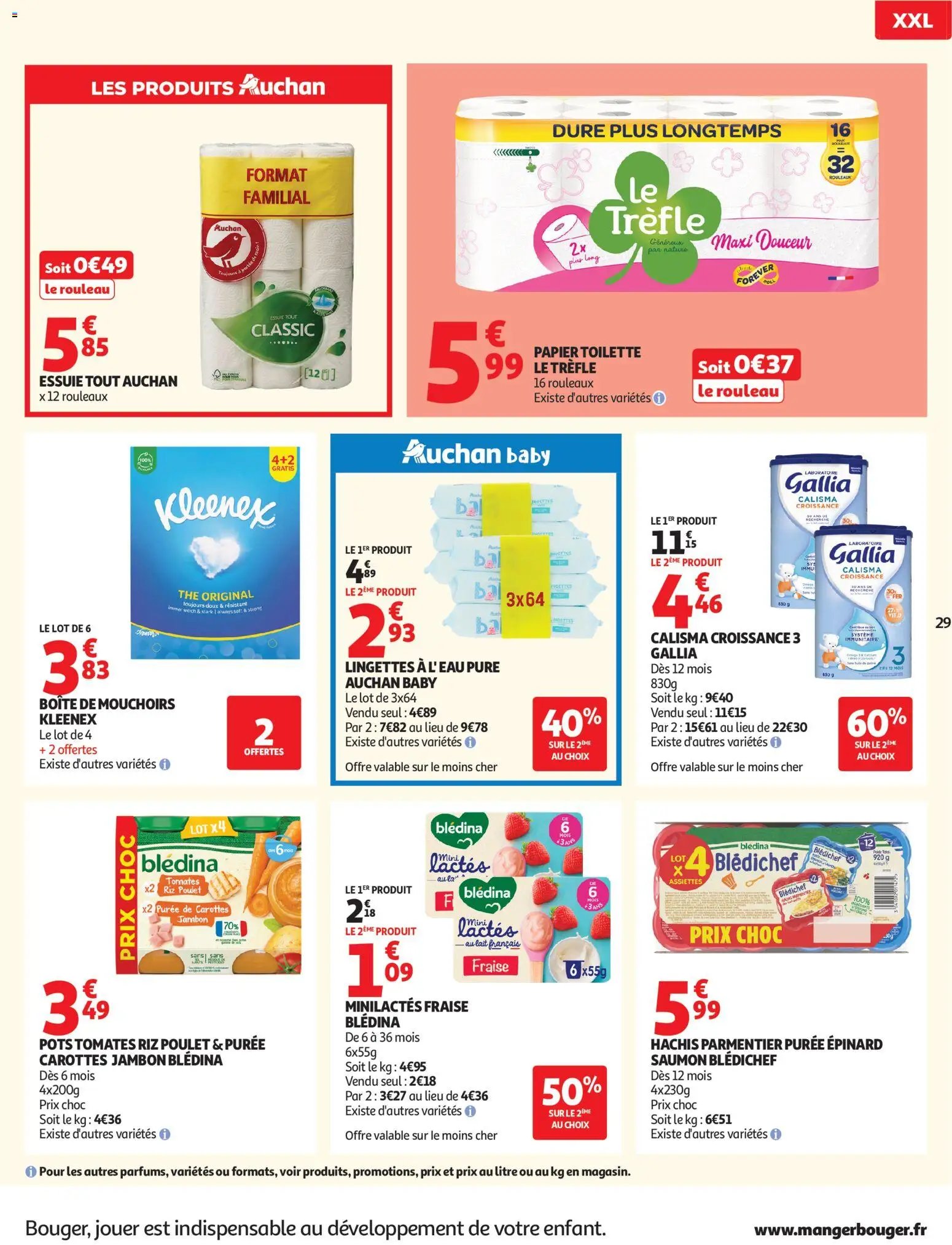 Auchan folder van 21.07.2026 Auchan Promos XXL, rentrée