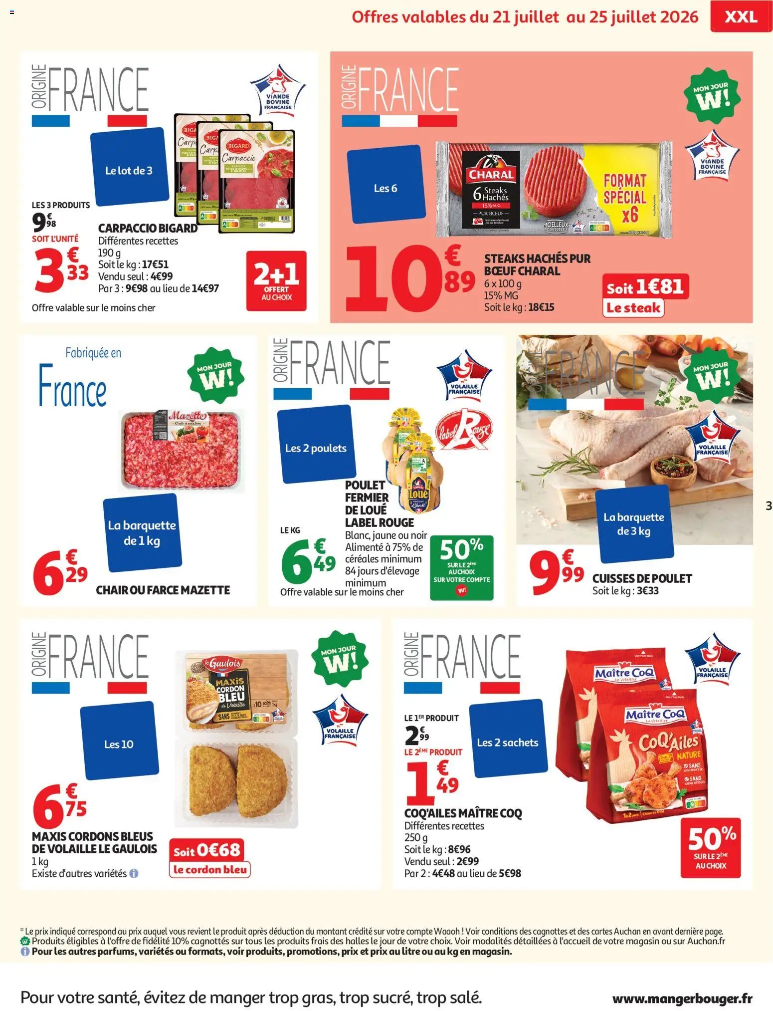 Auchan folder van 21.07.2026 Auchan Promos XXL, rentrée