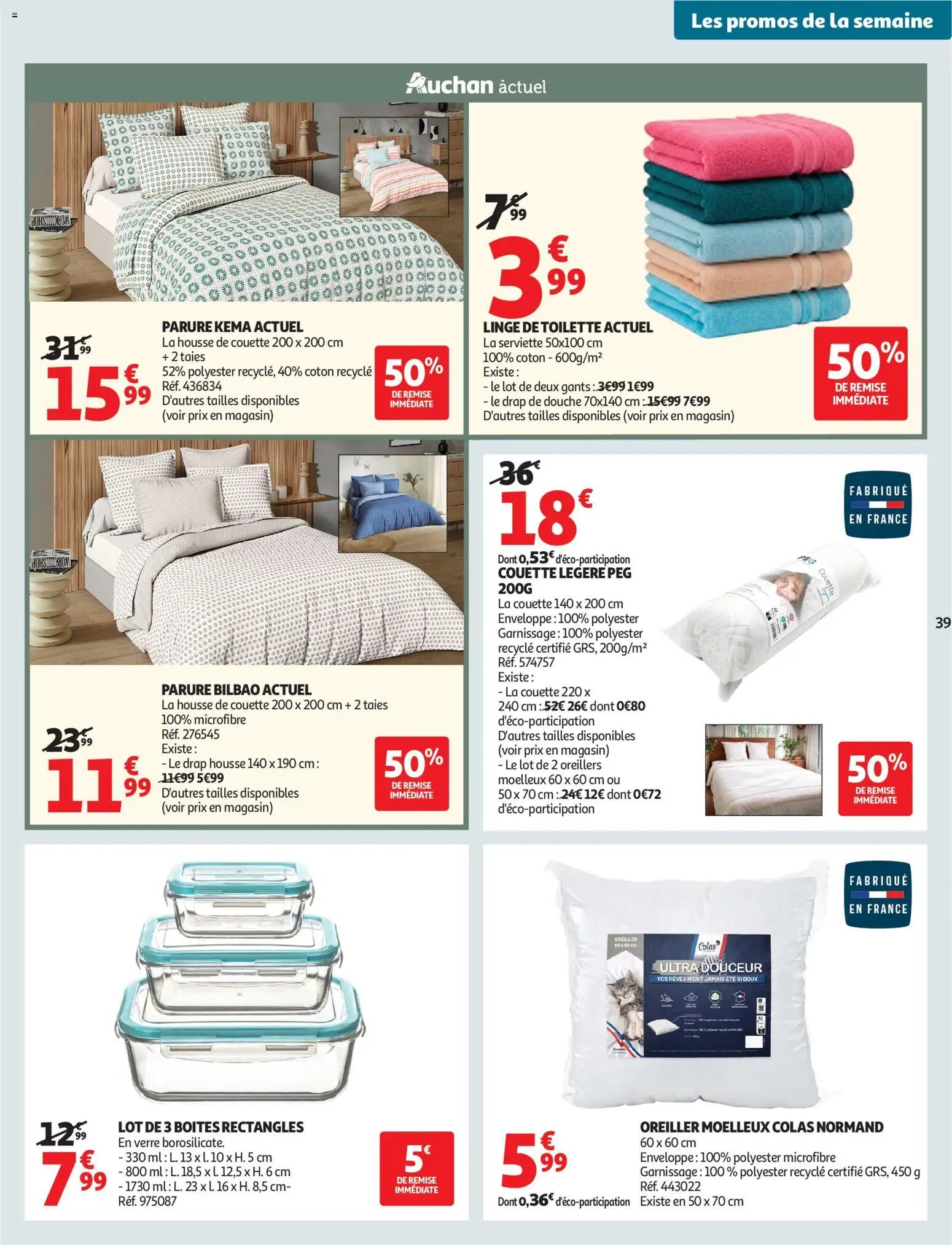 Auchan folder van 21.07.2026 Auchan Promos XXL, rentrée