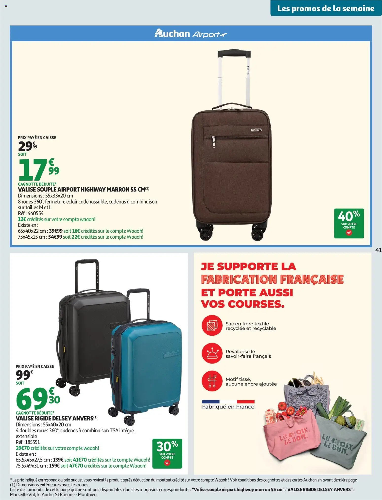 Auchan folder van 21.07.2026 Auchan Promos XXL, rentrée