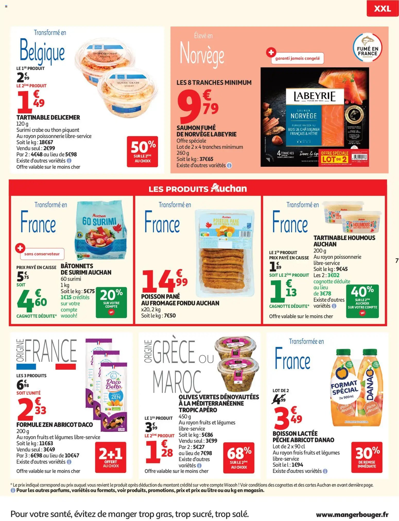 Auchan folder van 21.07.2026 Auchan Promos XXL, rentrée