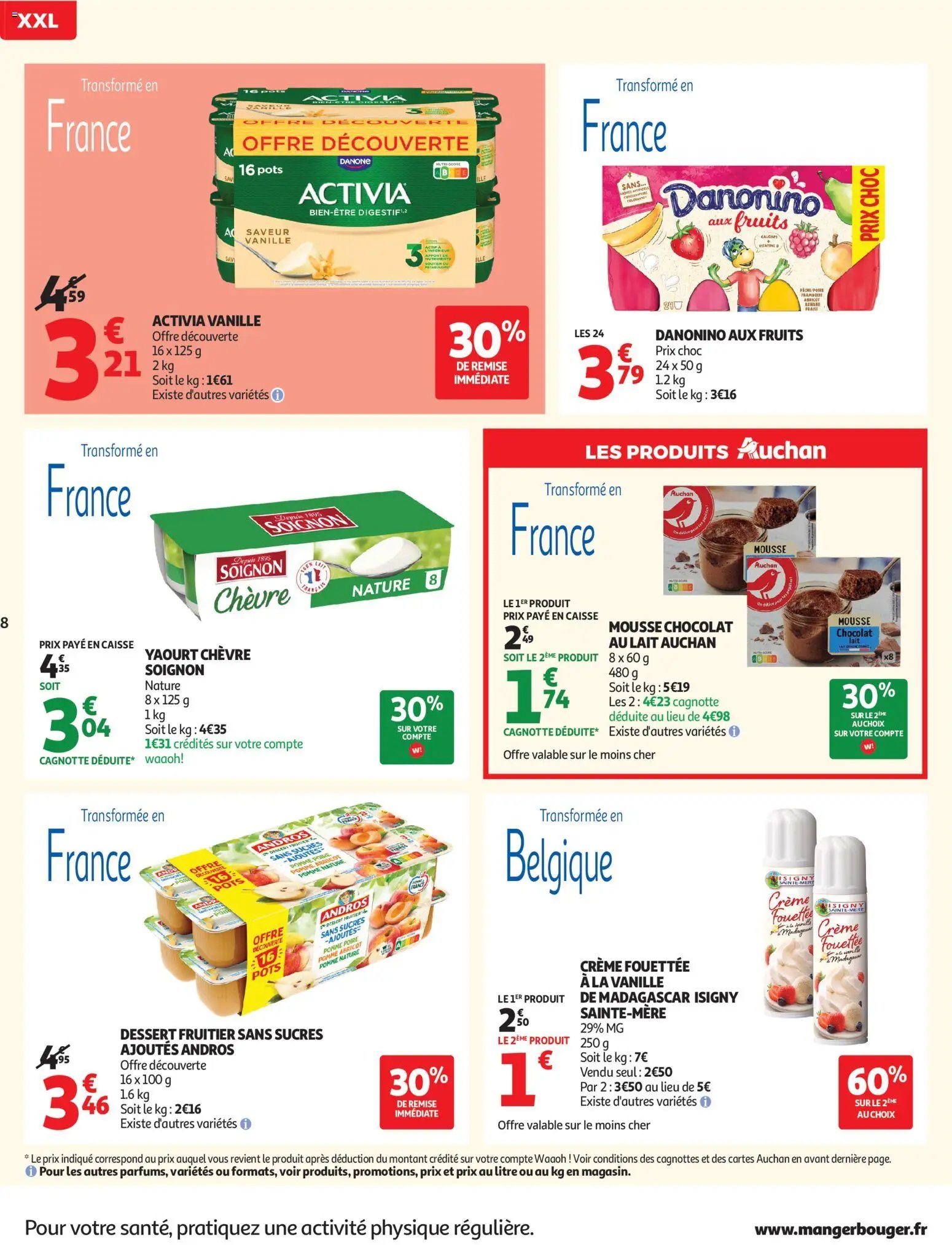 Auchan folder van 21.07.2026 Auchan Promos XXL, rentrée