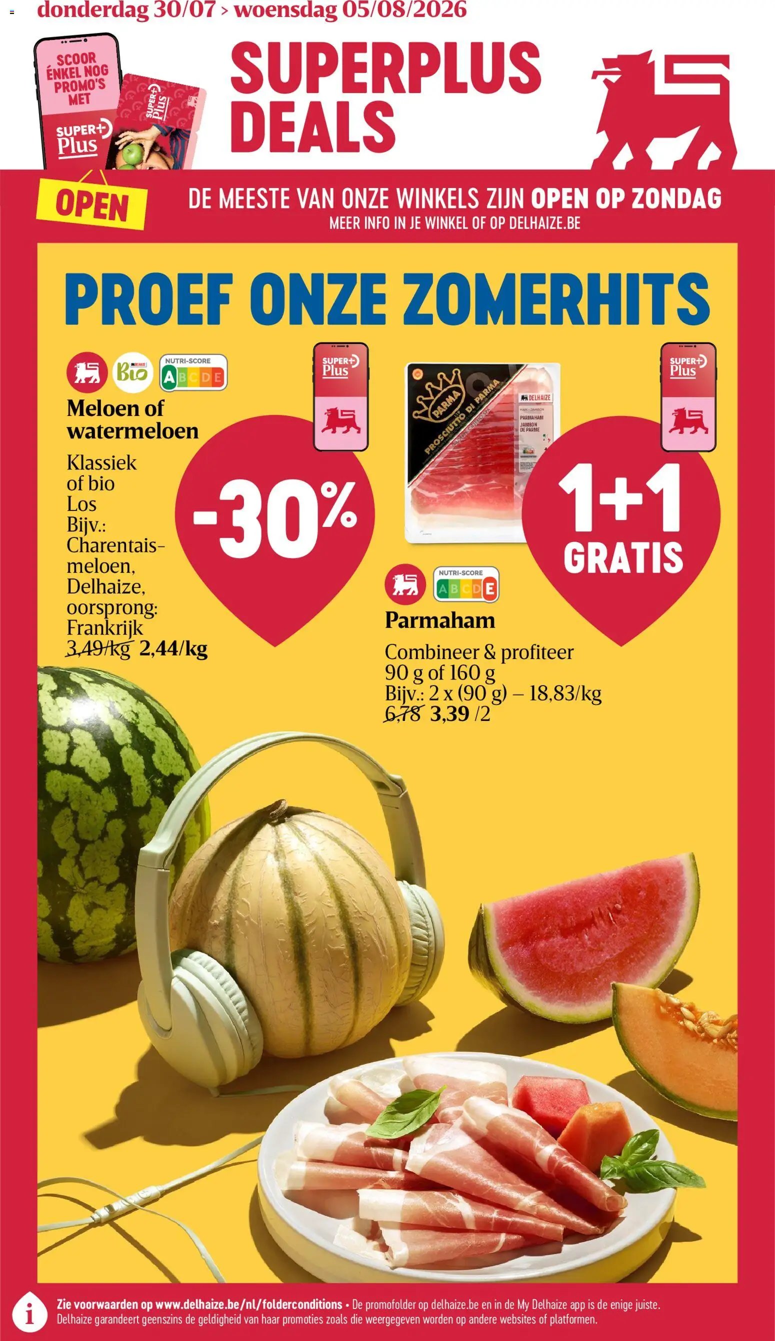 Delhaize folder van 30.07.2026 Delhaize folder week 31