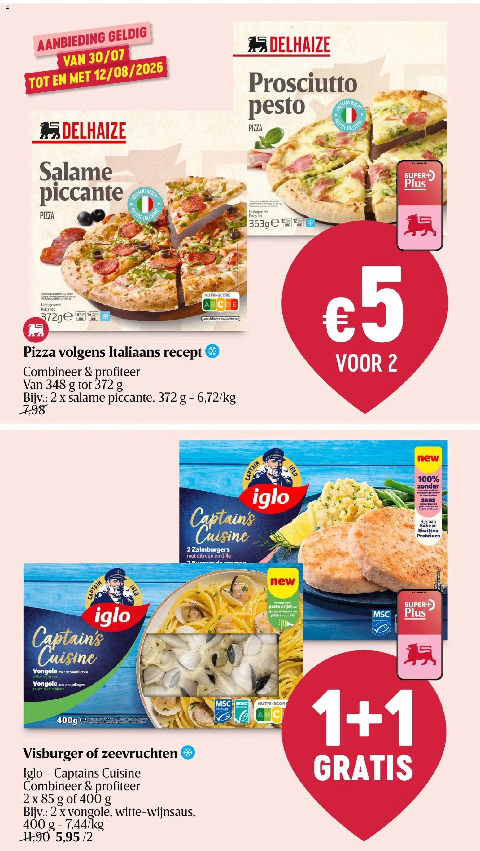 Delhaize folder van 30.07.2026 Delhaize folder week 31