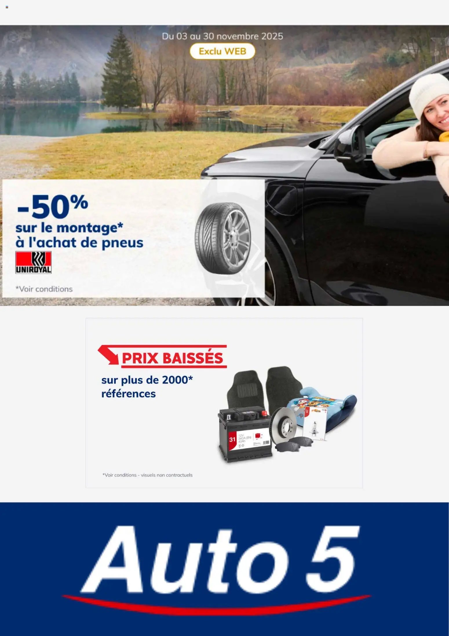 Auto 5 folder van 07.11.2025 Folder / Publicité