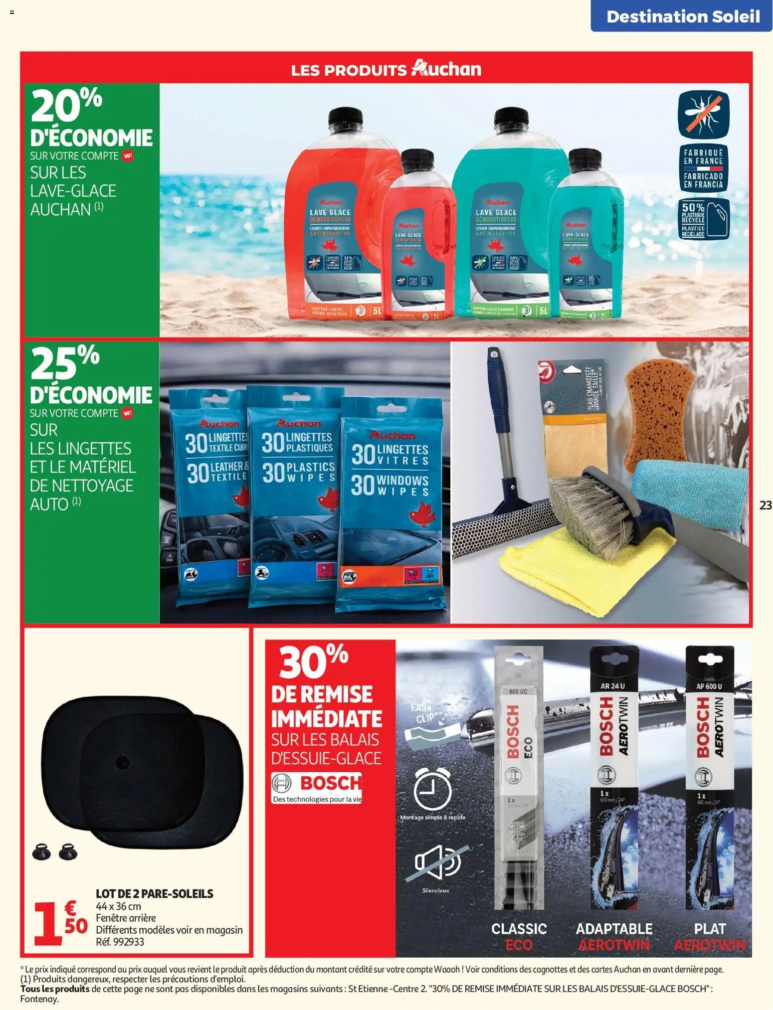 Auchan folder van 16.06.2026 Auchan Valises et vacances