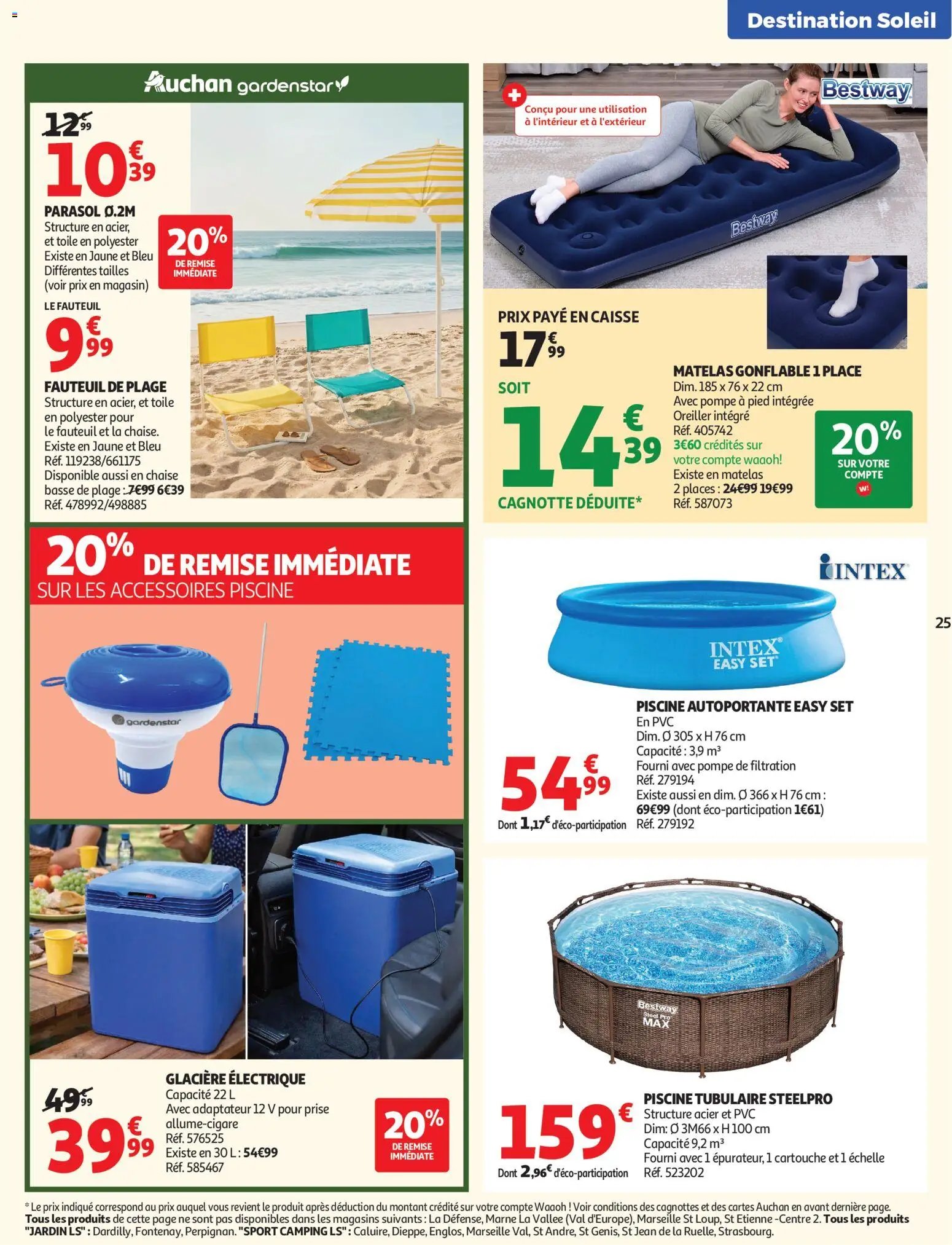 Auchan folder van 16.06.2026 Auchan Valises et vacances