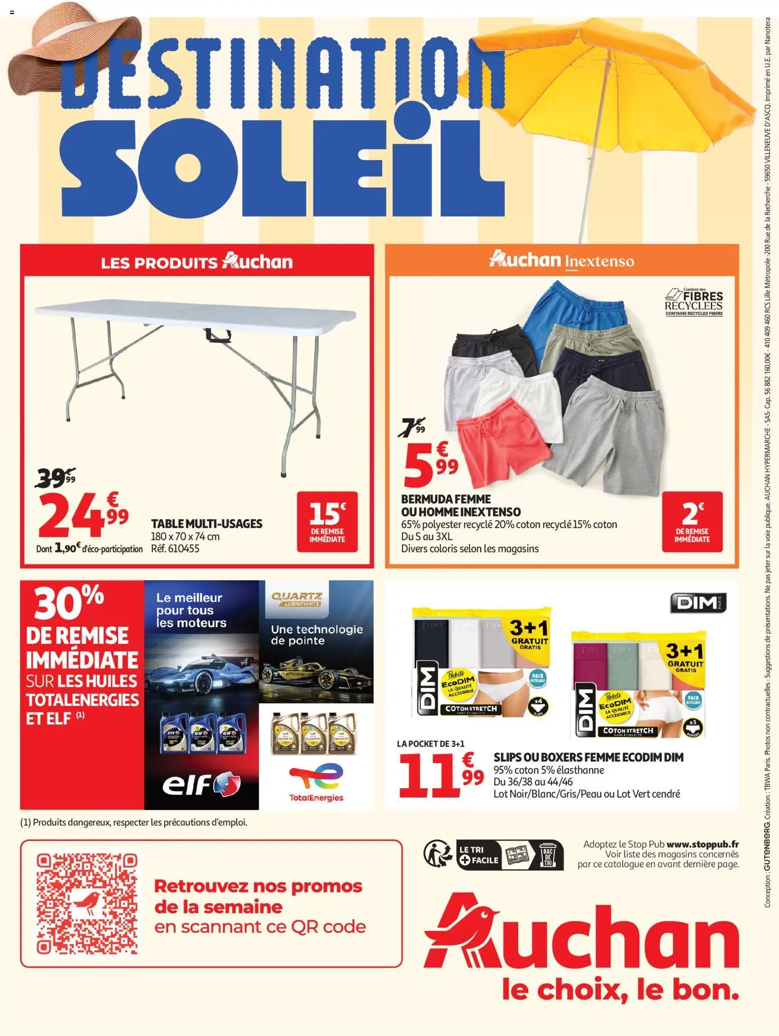 Auchan folder van 16.06.2026 Auchan Valises et vacances