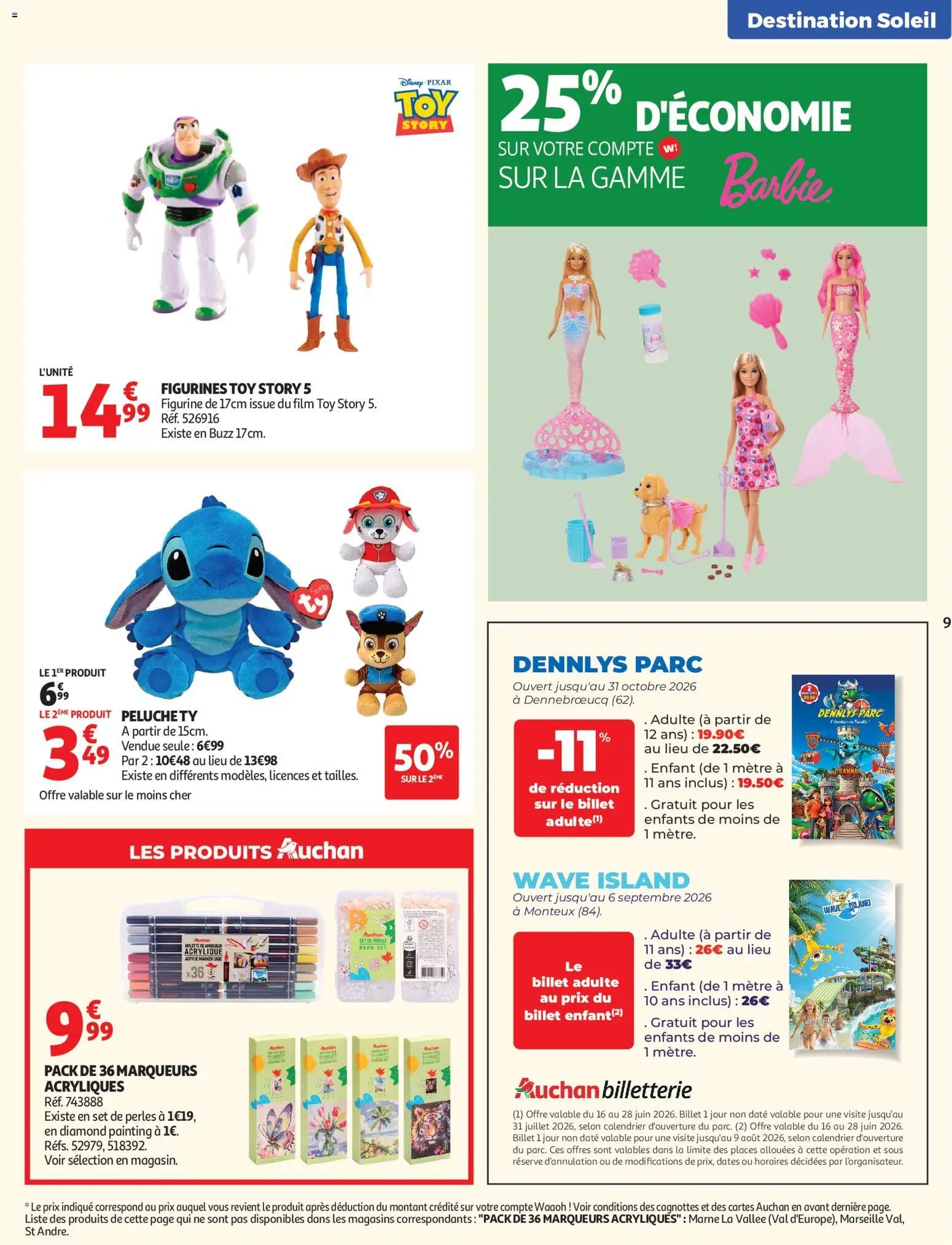 Auchan folder van 16.06.2026 Auchan Valises et vacances