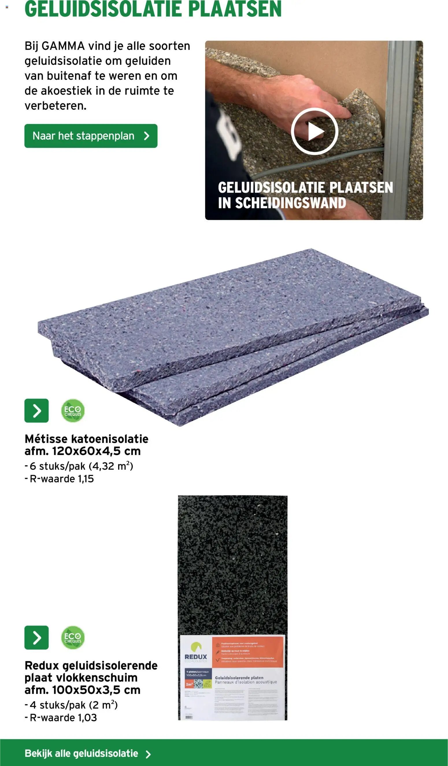 GAMMA folder van 16.09.2026 GAMMA Folder Isolatie
