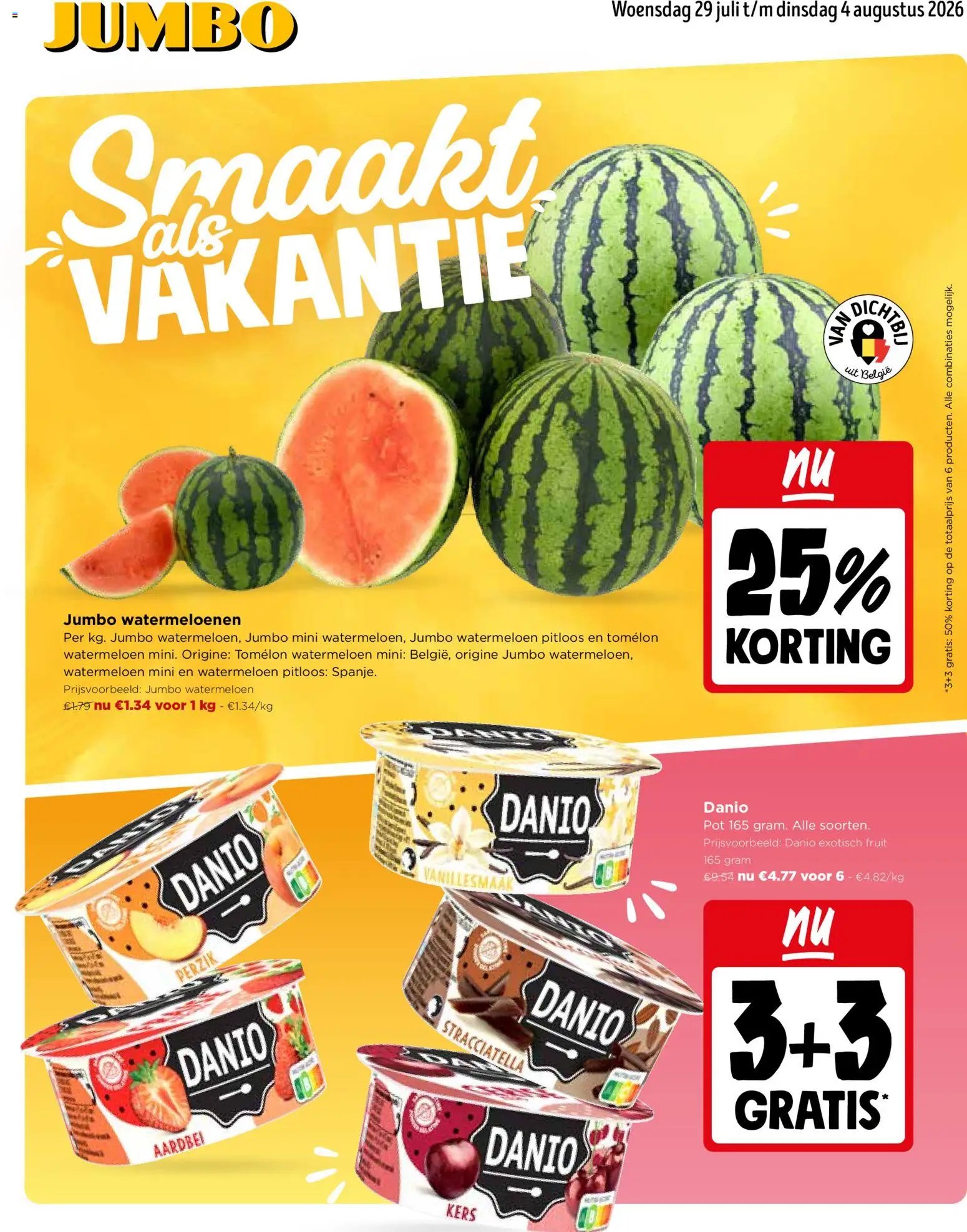 JUMBO folder van 29.07.2026 JUMBO Folder / Publicité