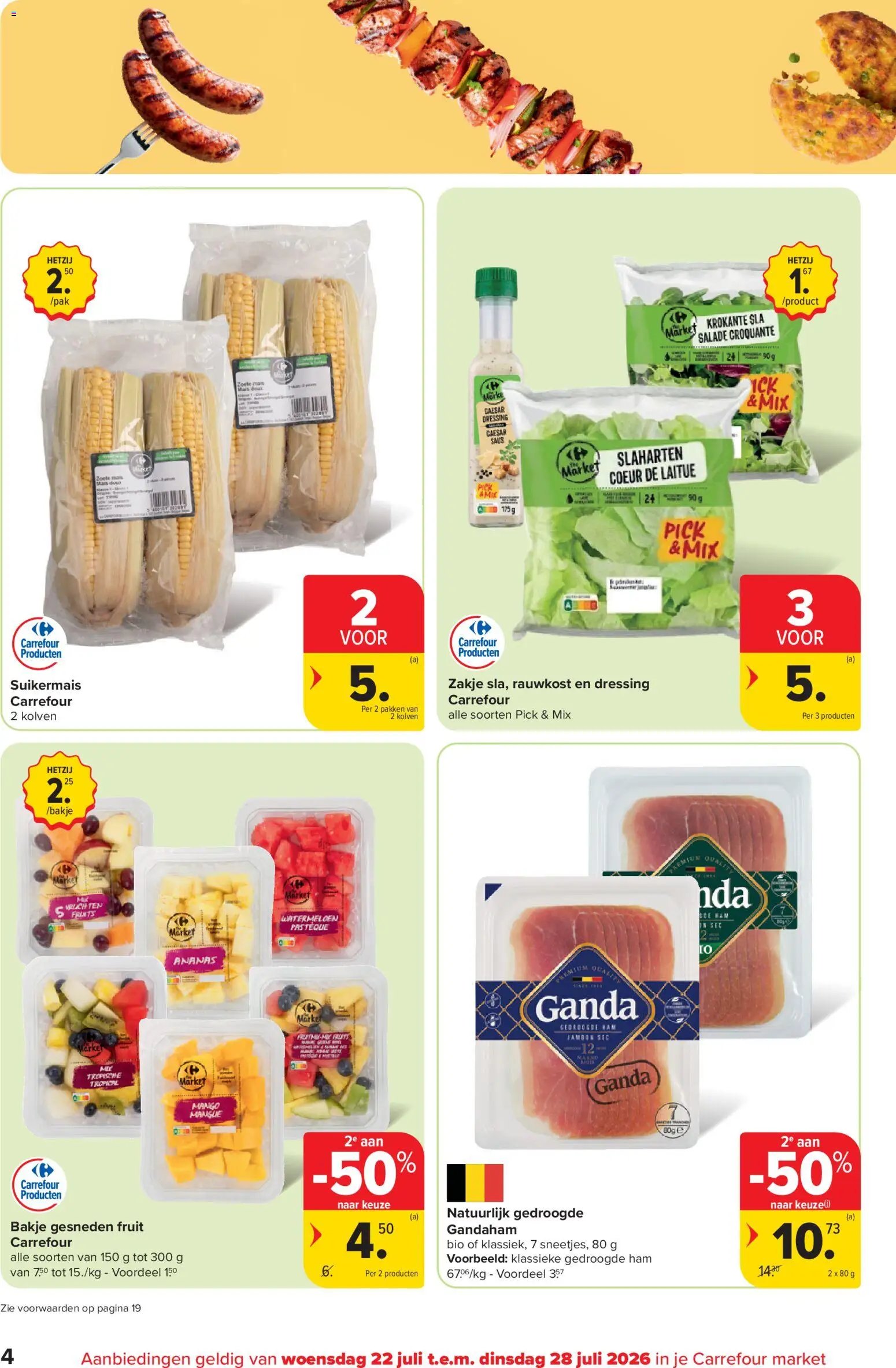 Carrefour market folder van 22.07.2026 Carrefour market folder week 30