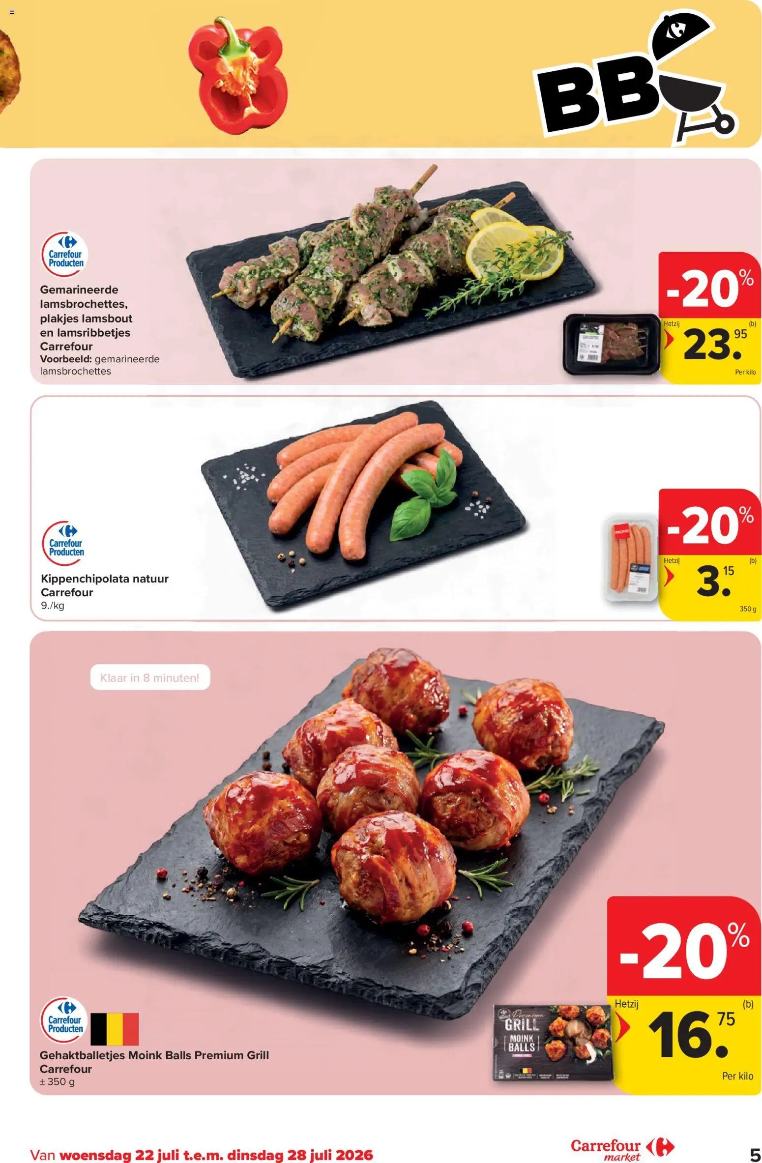 Carrefour market folder van 22.07.2026 Carrefour market folder week 30