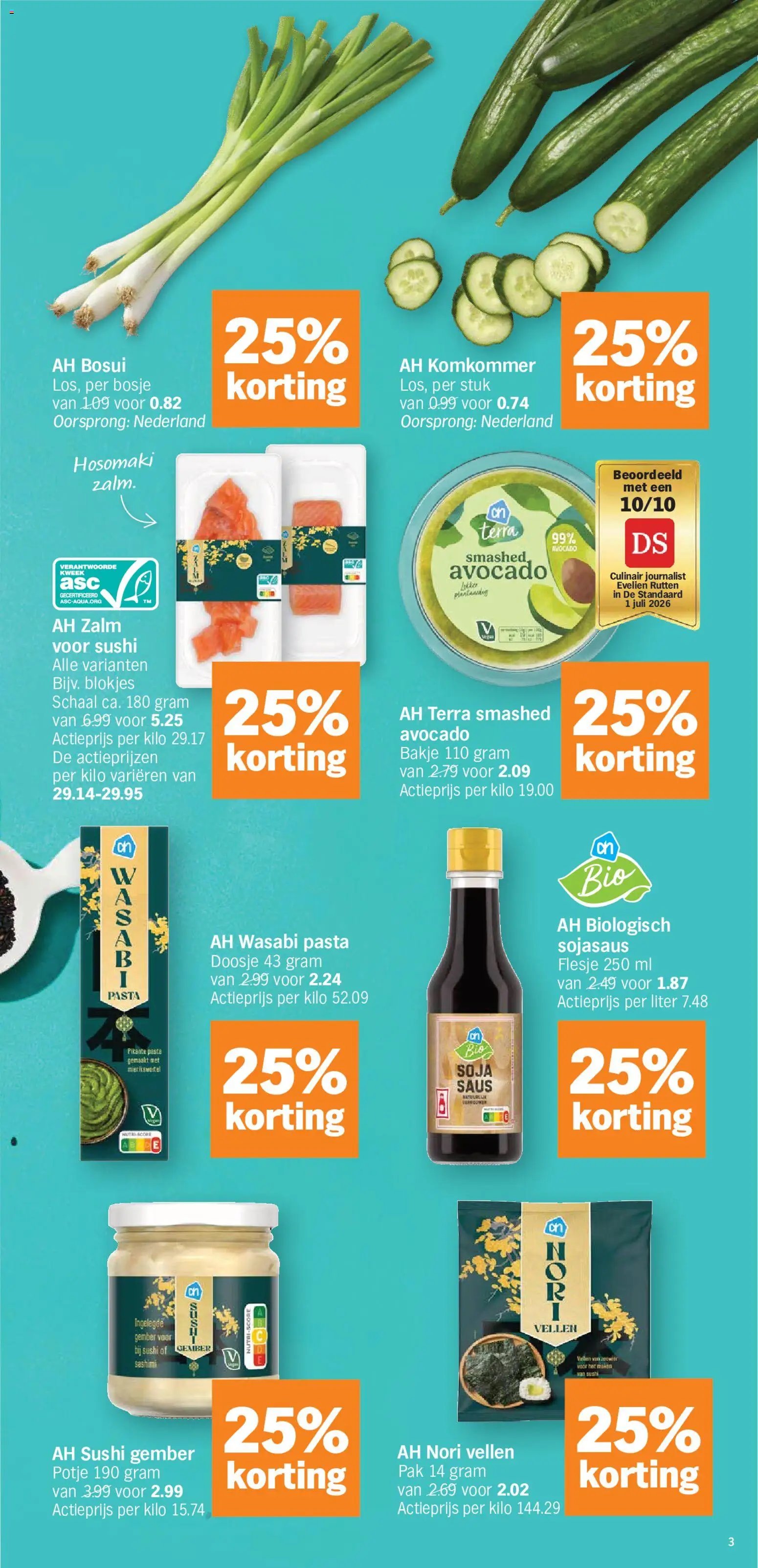 Albert Heijn catalogue à partir du 10.08.2026 Albert Heijn Folder week / de la semaine 33