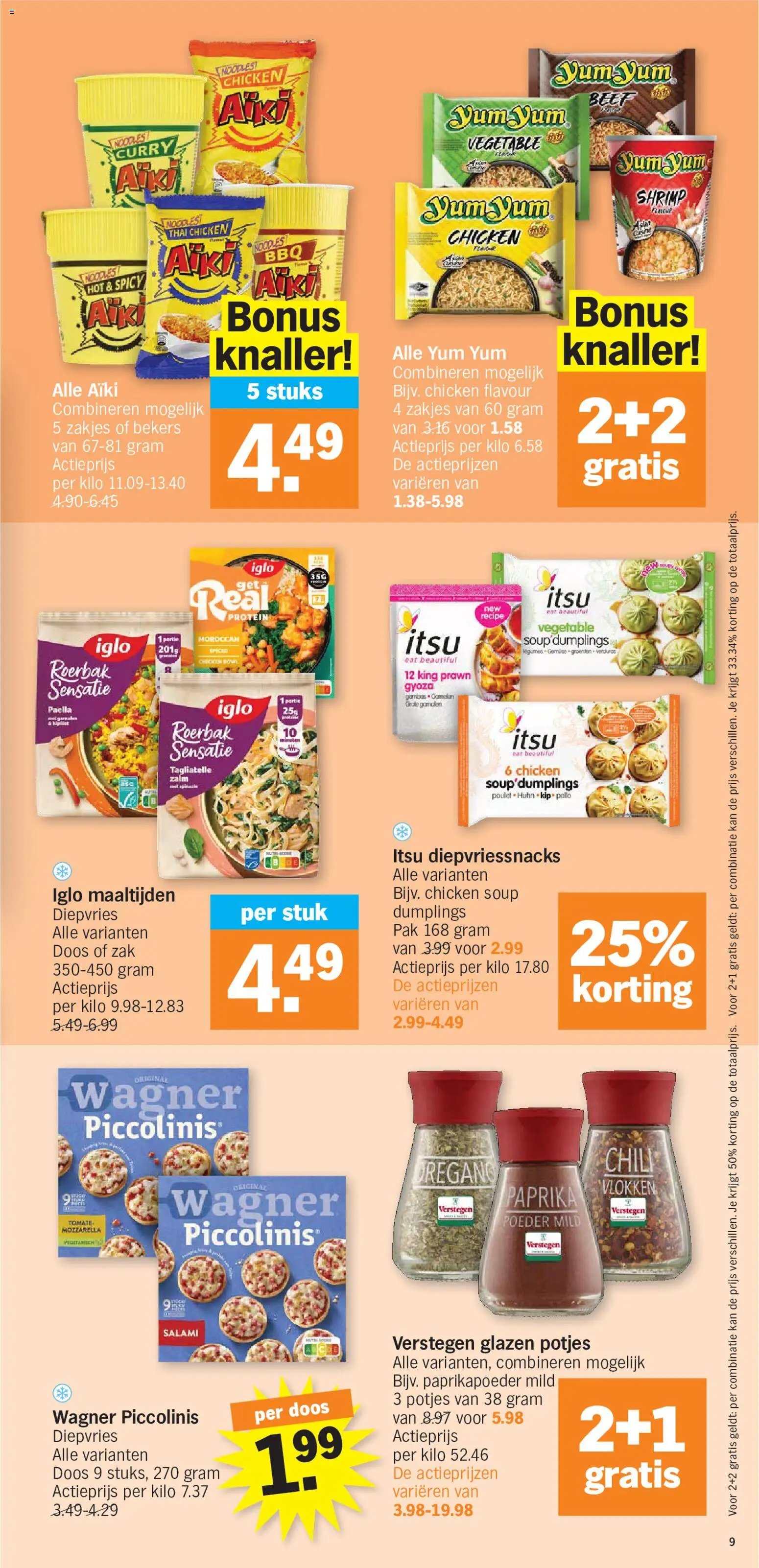Albert Heijn catalogue à partir du 10.08.2026 Albert Heijn Folder week / de la semaine 33