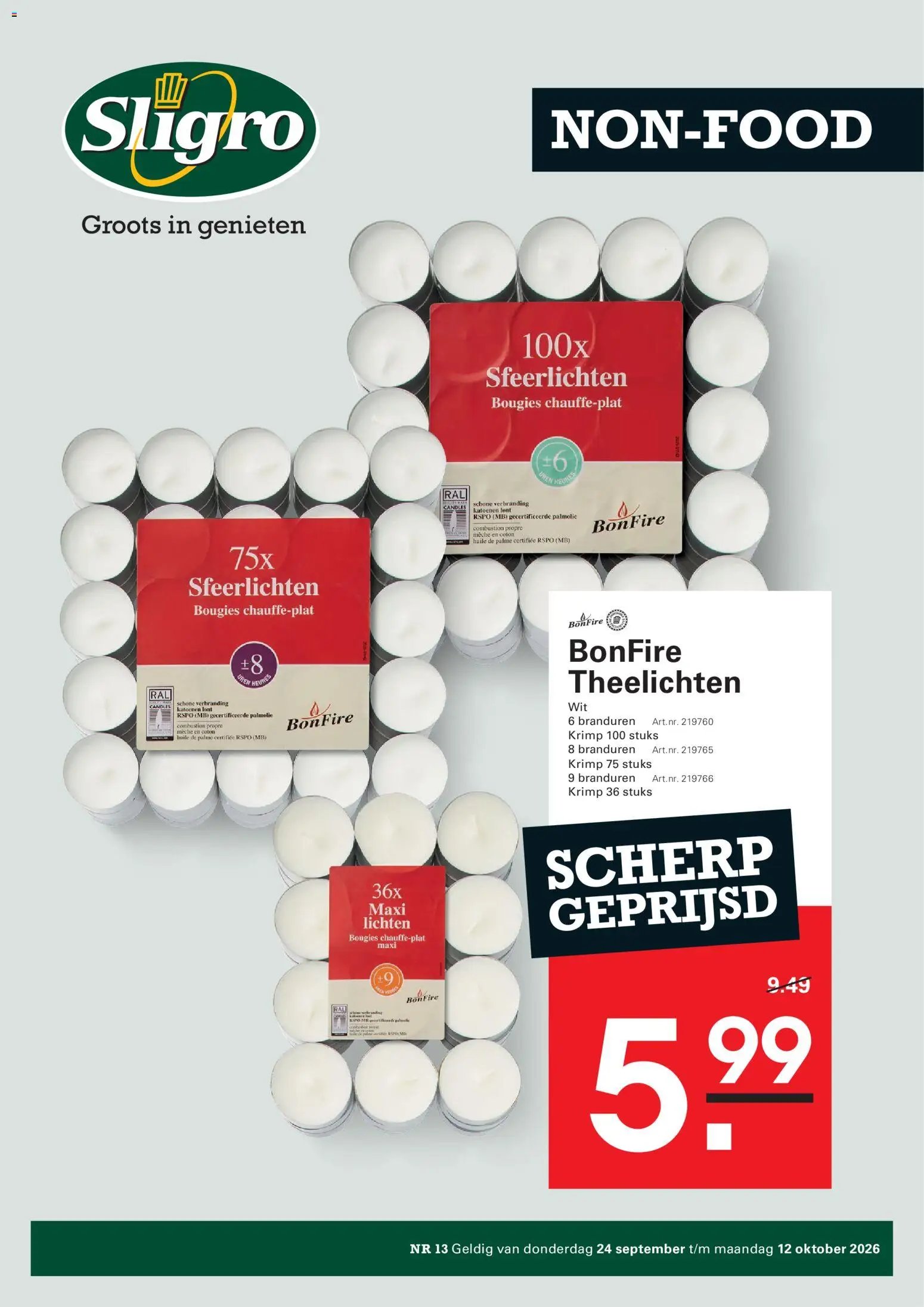 Sligro folder van 24.09.2026 Sligro Folder Wijn