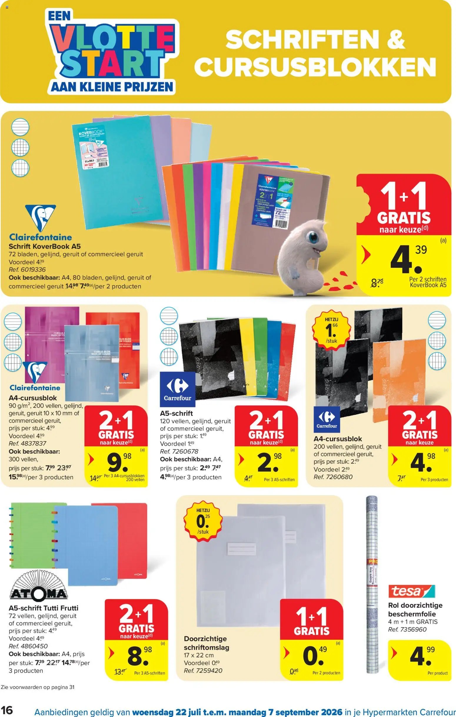 Carrefour folder van 22.07.2026 Carrefour Folder Vlotte Start