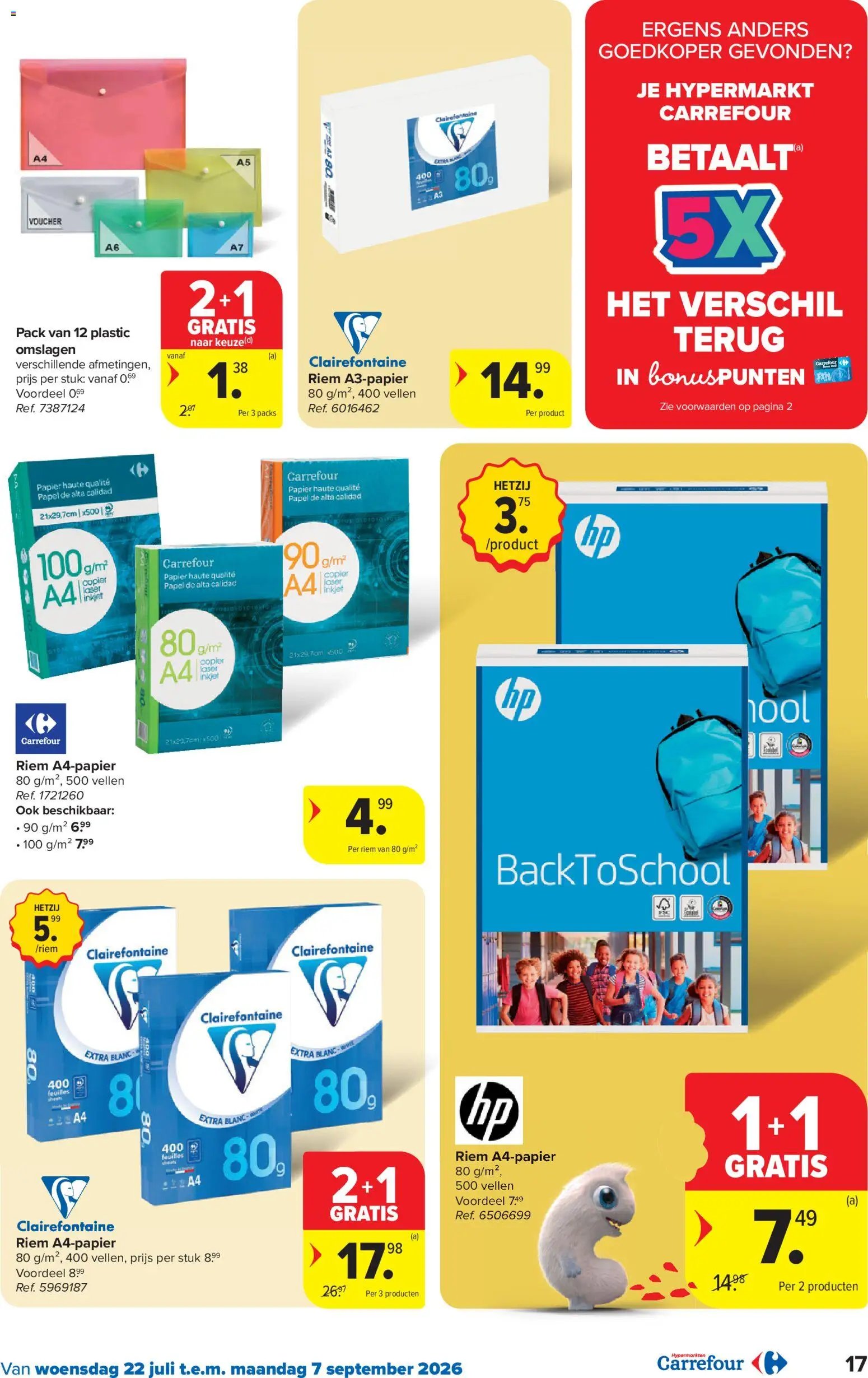 Carrefour folder van 22.07.2026 Carrefour Folder Vlotte Start
